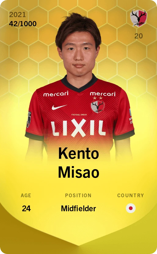 6th Weekly #Sorare giveaway!

. Erhan Masovic 🟡 (InSeason)  
. Kento Misao 🟡 (Classic)   

To enter:  
Like + Repost 
Follow <a href="/rossijgh/">Ross</a>
Comment your #Sorare username and tag a friend.  

Entries close this Friday at 9pm UK time!     
Good luck everyone!