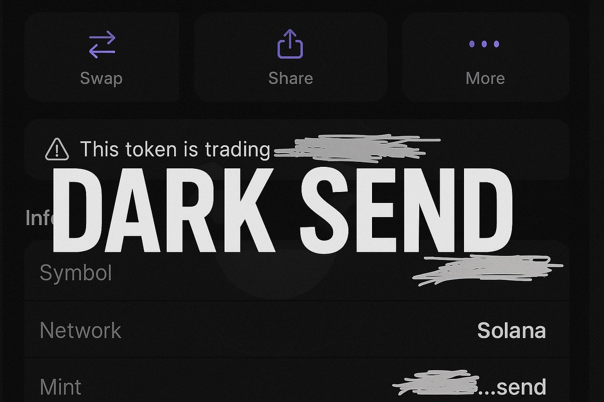 0xElPatron95's tweet photo. #DarkSend lore runs deep. Just bid more.
6QHdT4x1BWmuFKYPixXu5BitzvKPTzALLehi3Cmsend https://t.co/sTWX4kQOaE