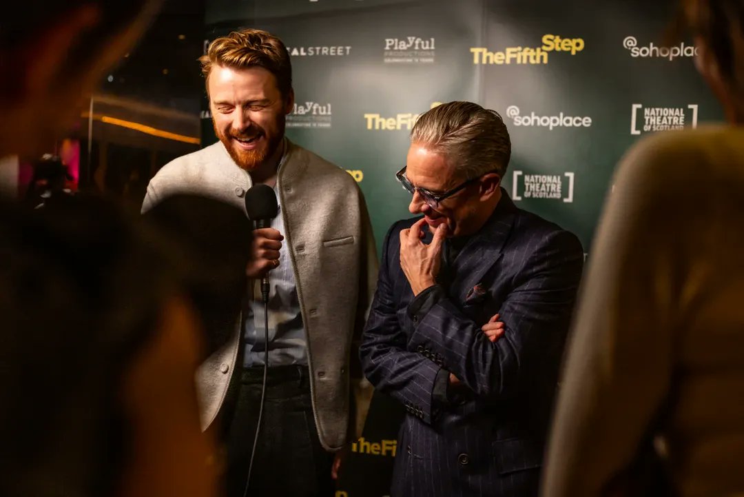MartinFreemanMx's tweet image. More of #MartinFreeman👱🏻‍♂️✨🇬🇧💖, Jack Lowden at press night after party for "The Fifth Step" at @ sohoplace on May 19, 2025 in London, England
"Last night the cast, company and friends of #TheFifthStep celebrated our official opening night in the West End!"
instagram.com/p/DJ4iYe7iViZ/…