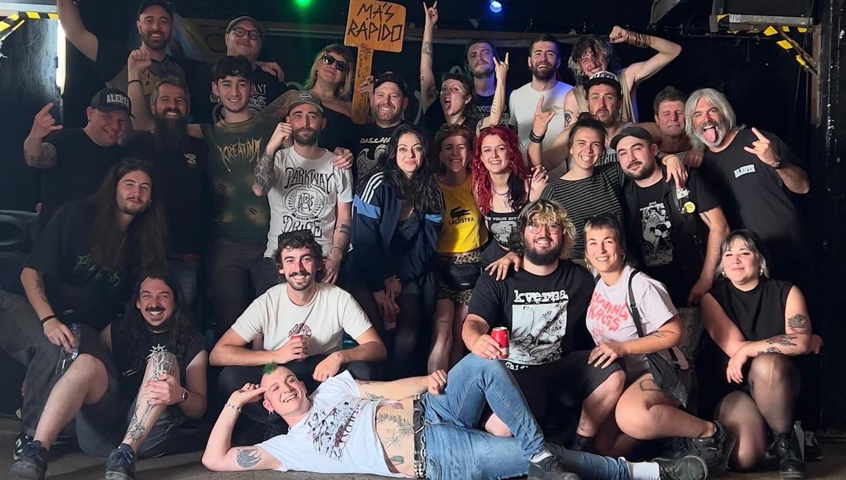 Muchísimas gracias CSOA La Esquirla por tratarnos increíblemente bien este pasado domingo, y a las pedazo de bandas MEHATXU y MATRAK ATTAKK. 

Más info en:  

facebook.com/alertametal/po……