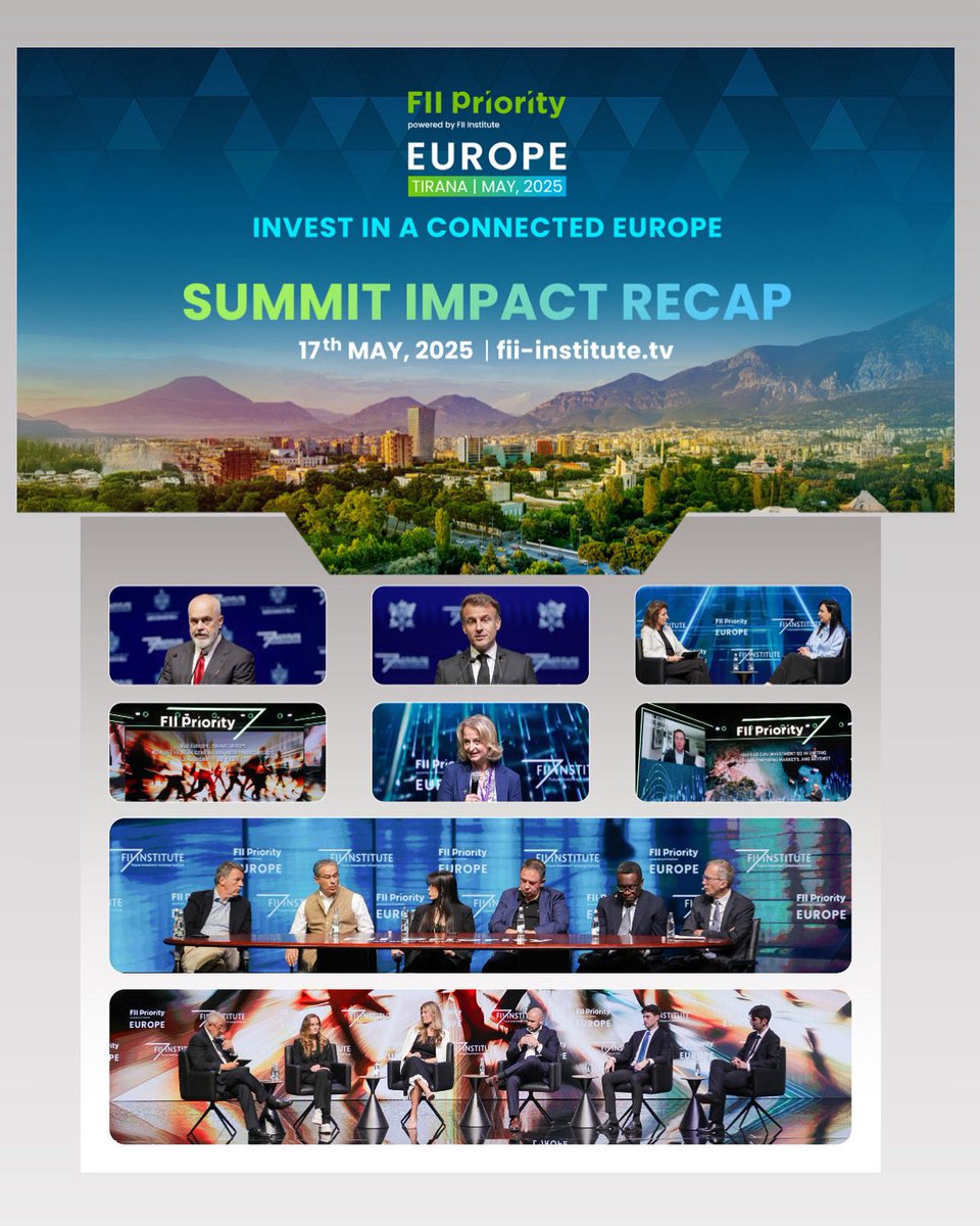 KiraNegron's tweet photo. ๐ธ๐ฆ๐ช๐บ What an incredible experience at the FII PRIORITY Europe Summit in Tirana!
The energy and vision at this event were truly inspiring.
Proud to be part of a community that is shaping the next chapter of global progress!
#PIF #GLTRCORE #KiraNegron #Changemaker #FIIInstitute https://t.co/mo7QXWG0i3