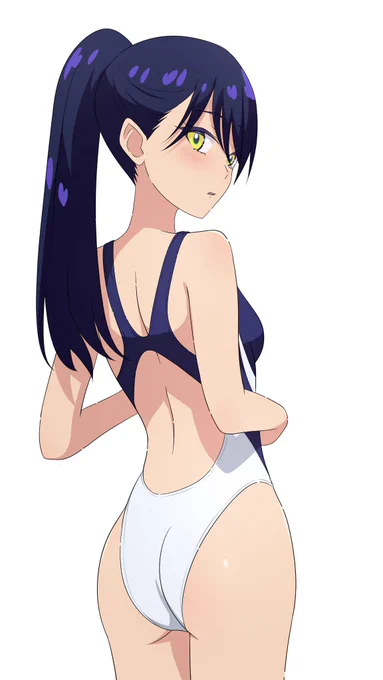 お題箱より競泳水着ニャアン#ジークアクス 