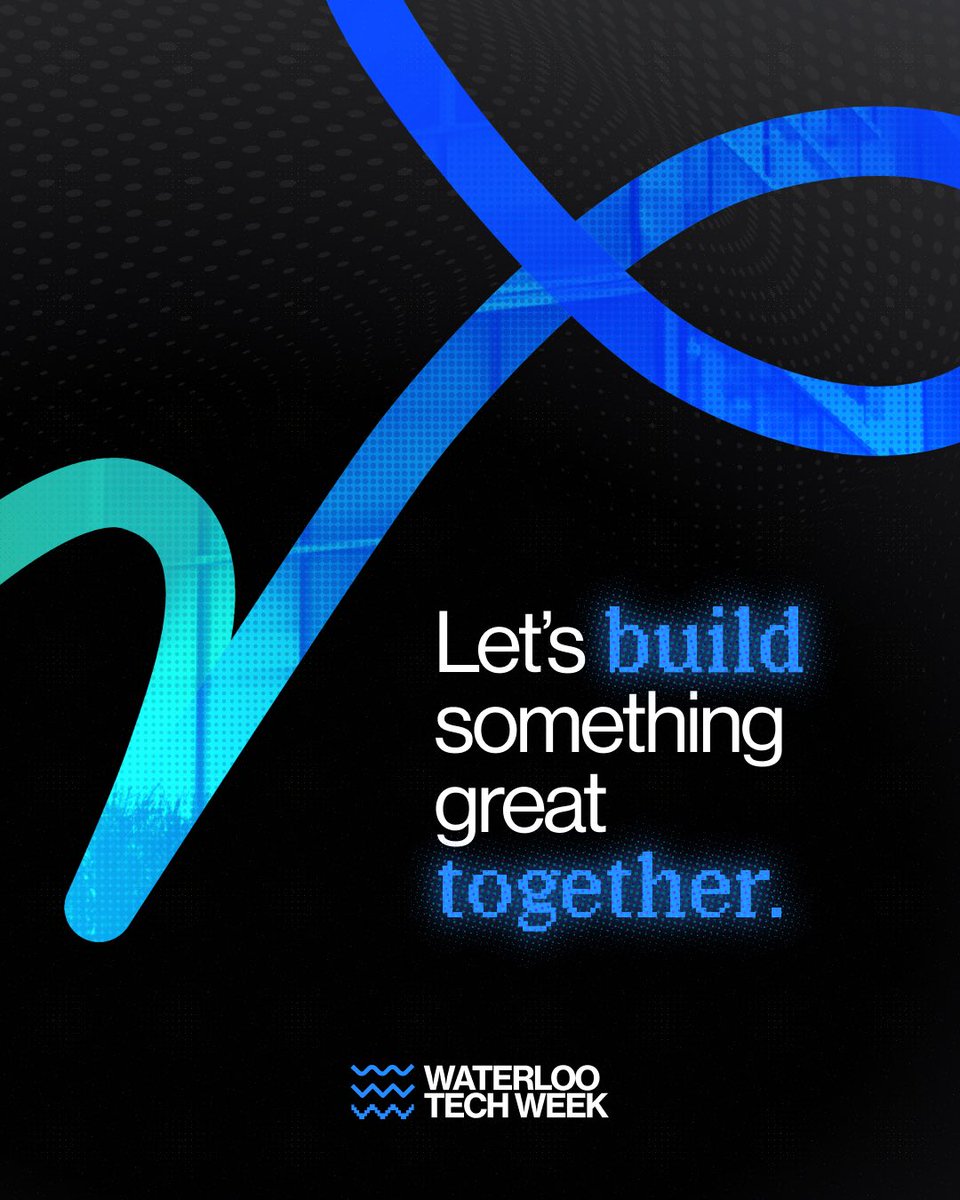 wlootechweek's tweet image. 💡 For the first time ever, Waterloo Tech Week is happening this September! Join us for an unforgettable week of tech, talent, and community. Let’s build something great together.
#waterlootechweek #comingsoon #waterloo #techweek