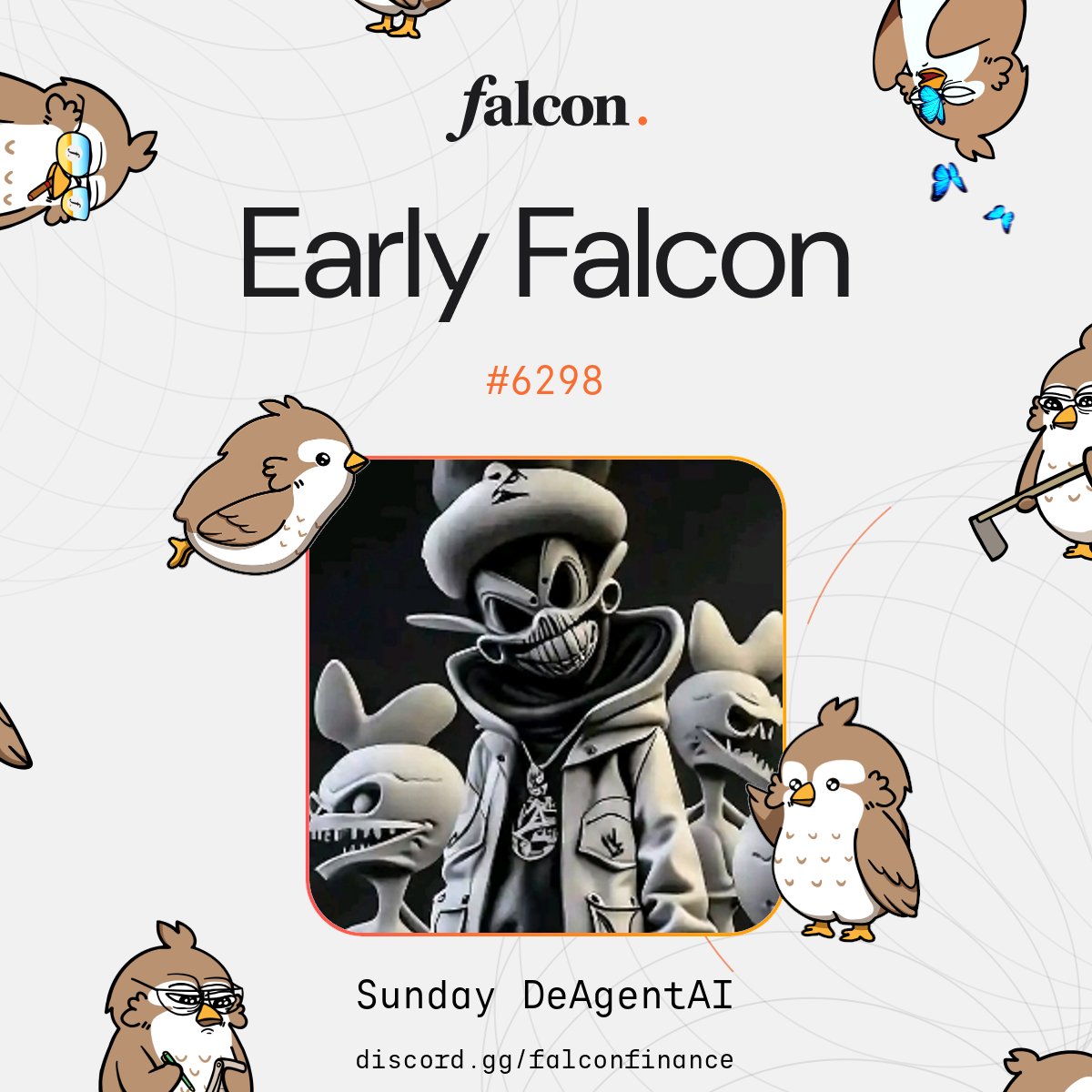 Officially a proud Early Falcon.

Yield enjoyer since day zero. 

Only with <a href="/falconfinance/"></a> 🦅⛽️