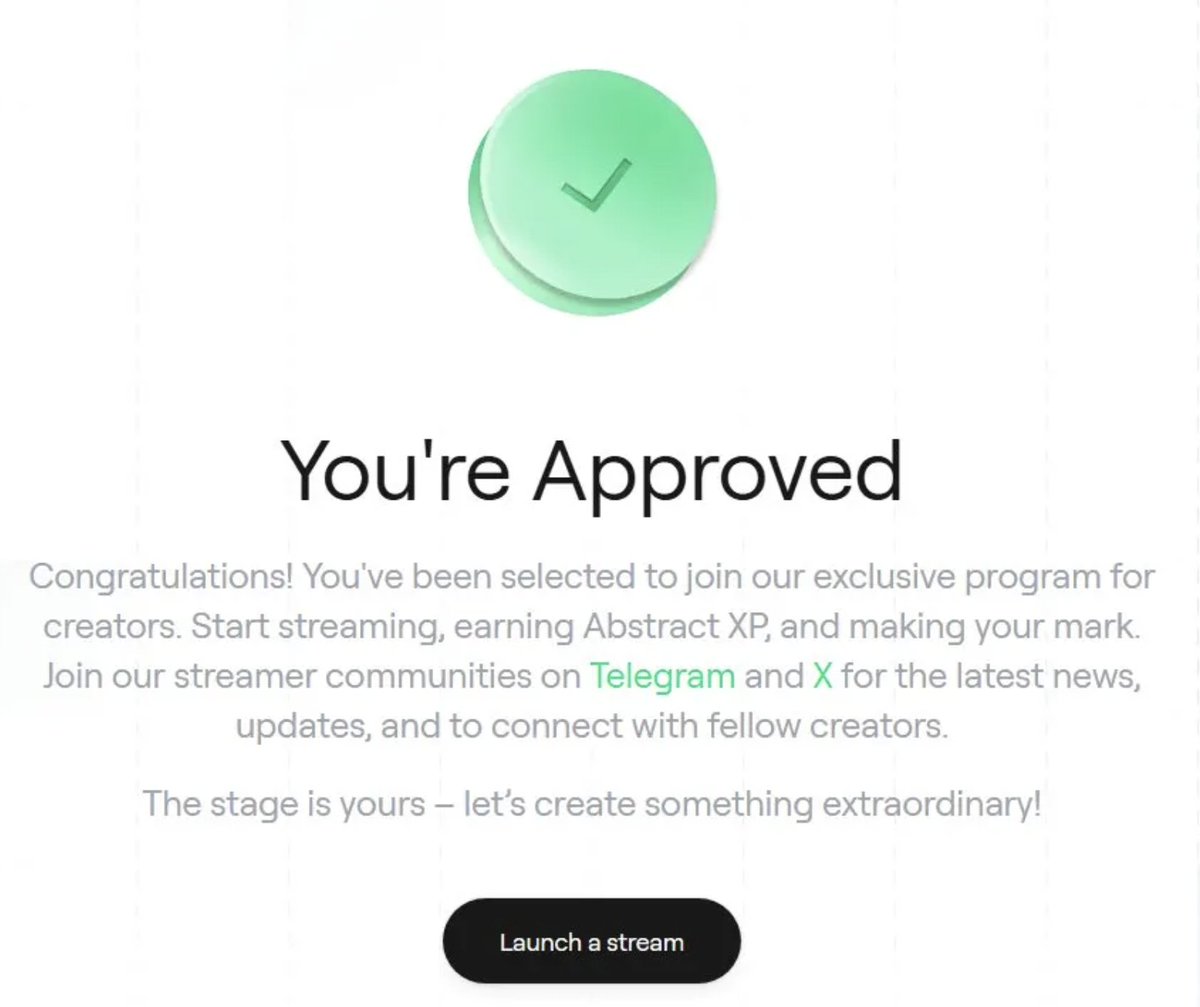 Just upped my stream game 😎

<a href="/AbstractChain/">Abstract</a> streams loading...