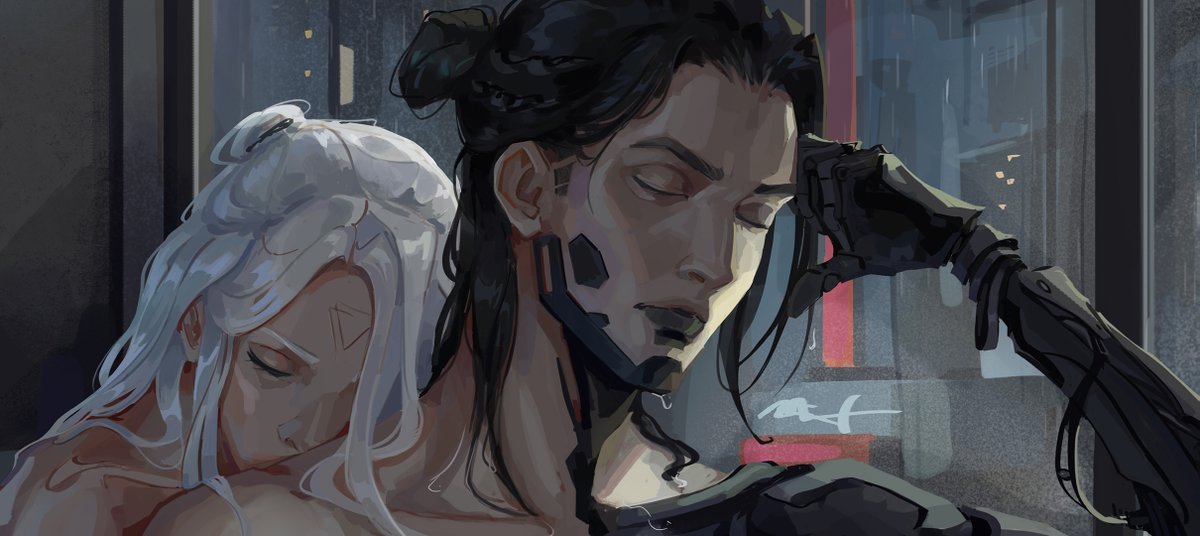 Shiro_kosha's tweet image. Wei &amp;amp; Re-k [WIP]