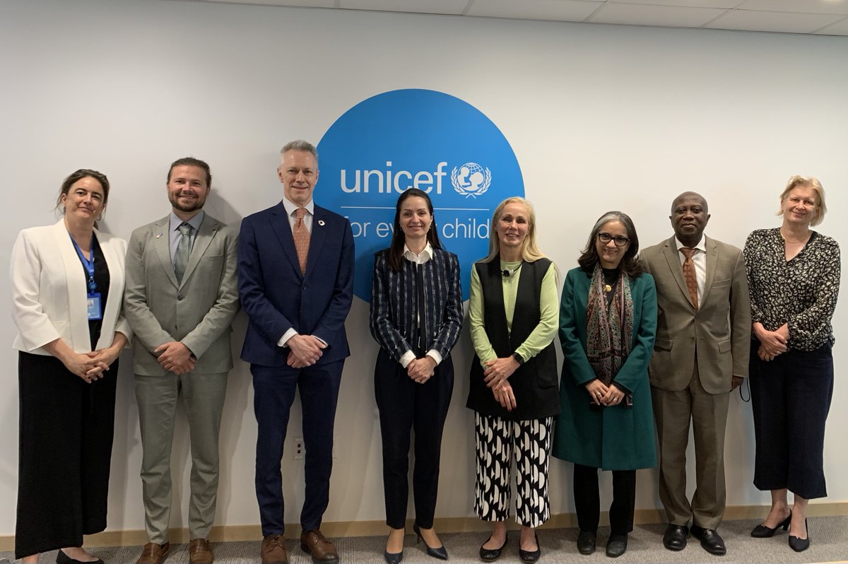 Today, DK &amp; <a href="/UNICEF/">UNICEF</a> met for their annual consultations, focusing on UNICEF’s new Strategic Plan 2026-2029 and financial situation. DK reaffirms its strong commitment to supporting UNICEF’s vital work for children worldwide - now more than ever. 🌍🤝 #UNICEF #ForEveryChild #UN80