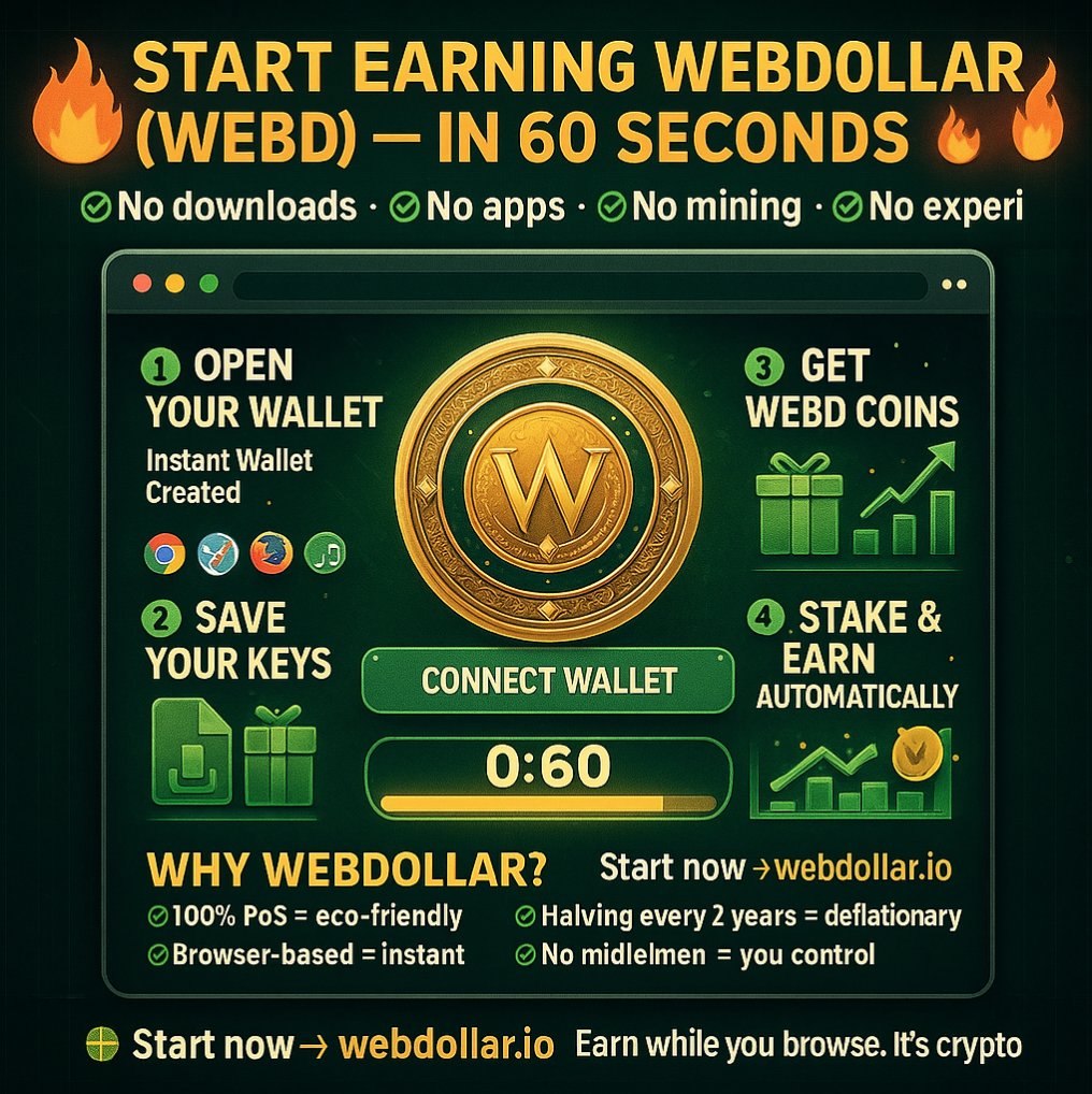 @WebdollarFans tweet media