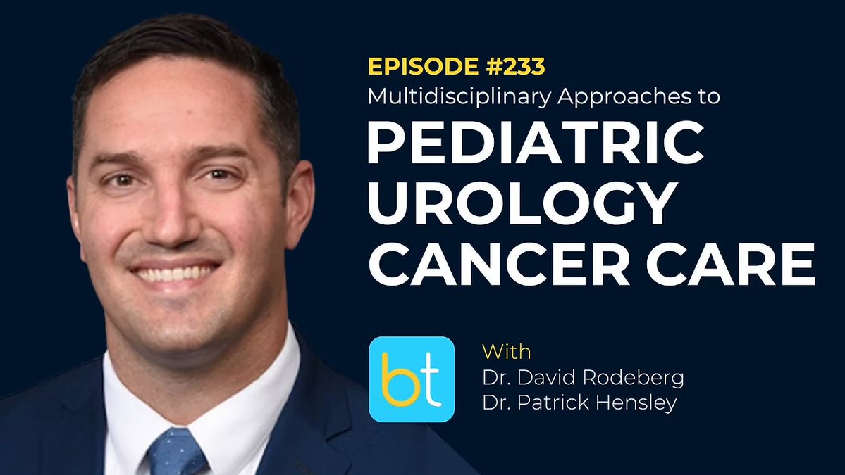 BackTable Urology (@_backtableuro) on Twitter photo How can pediatric and adult urologists collaborate on complex cancer cases? <a href="/urosaltyMD/">Amanda Buchanan</a>, <a href="/pjhensley11/">Patrick Hensley, MD</a>, and Dr. David Rodeberg share insights on interdisciplinary care <a href="/COGorg/">Children’s Oncology Group</a> <a href="/UKYurology/">University of Kentucky Urology Residency Program</a> #URO233
open.spotify.com/episode/3hfgFX… How can pediatric and adult urologists collaborate on complex cancer cases? <a href="/urosaltyMD/">Amanda Buchanan</a>, <a href="/pjhensley11/">Patrick Hensley, MD</a>, and Dr. David Rodeberg share insights on interdisciplinary care <a href="/COGorg/">Children’s Oncology Group</a> <a href="/UKYurology/">University of Kentucky Urology Residency Program</a> #URO233
open.spotify.com/episode/3hfgFX…