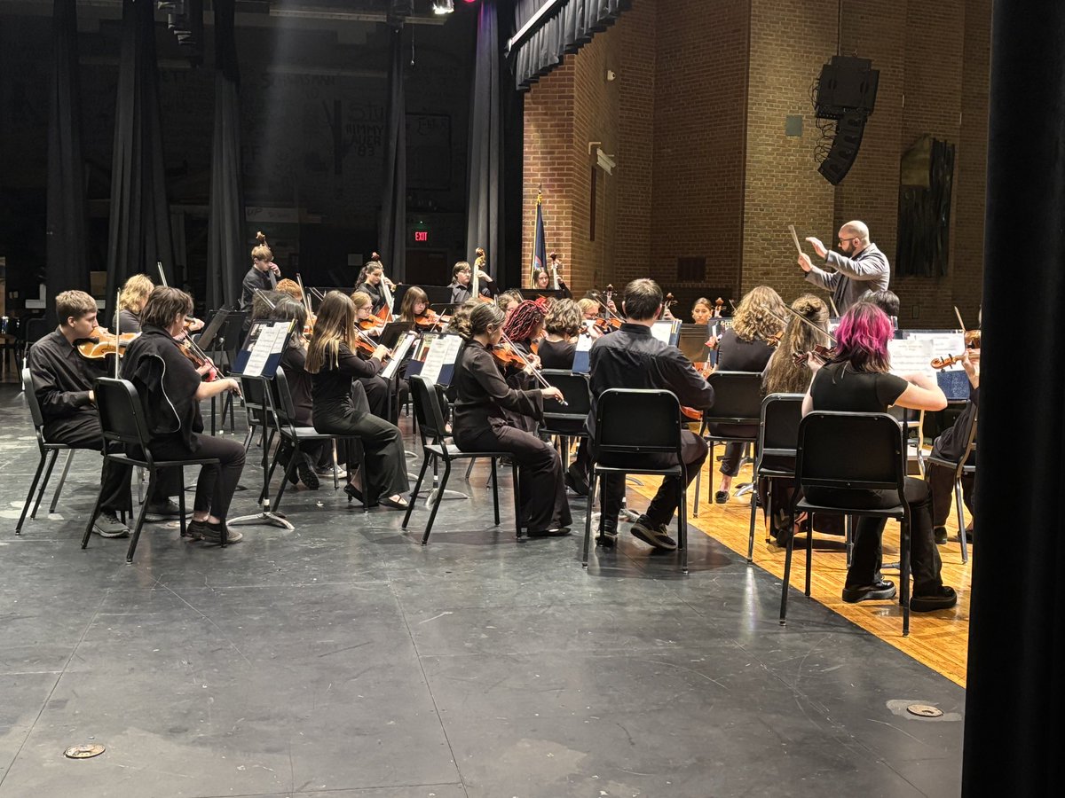 Congratulations to our BHS Orchestra on earning silver at <a href="/NYSSMA_Official/">NYSSMA</a> Majors this afternoon! You can hear their program tonight at 7:00 PM at Brockport HS! 🎻🎶