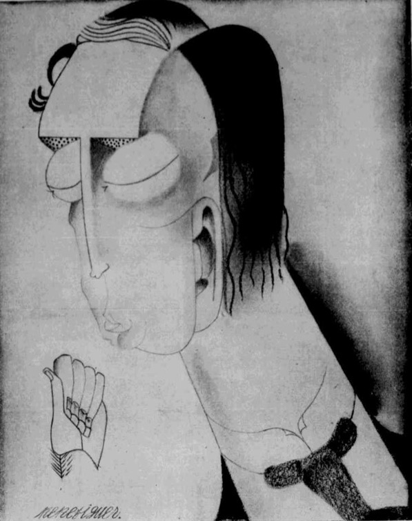 BusterfEver's tweet photo. Buster Keaton in a drawing by Pepe Figuer.

"Para Todos," June 9, 1928
#BusterForever https://t.co/c471FqvdkE