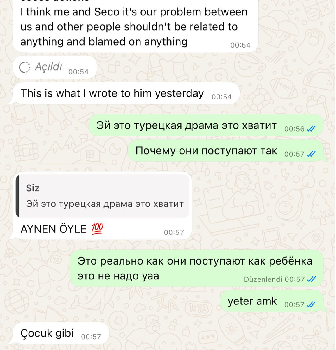 3 dil konuşarak yakın arkadaş olduk onu seviyorum 🙂‍↕️☝🏻☝🏻