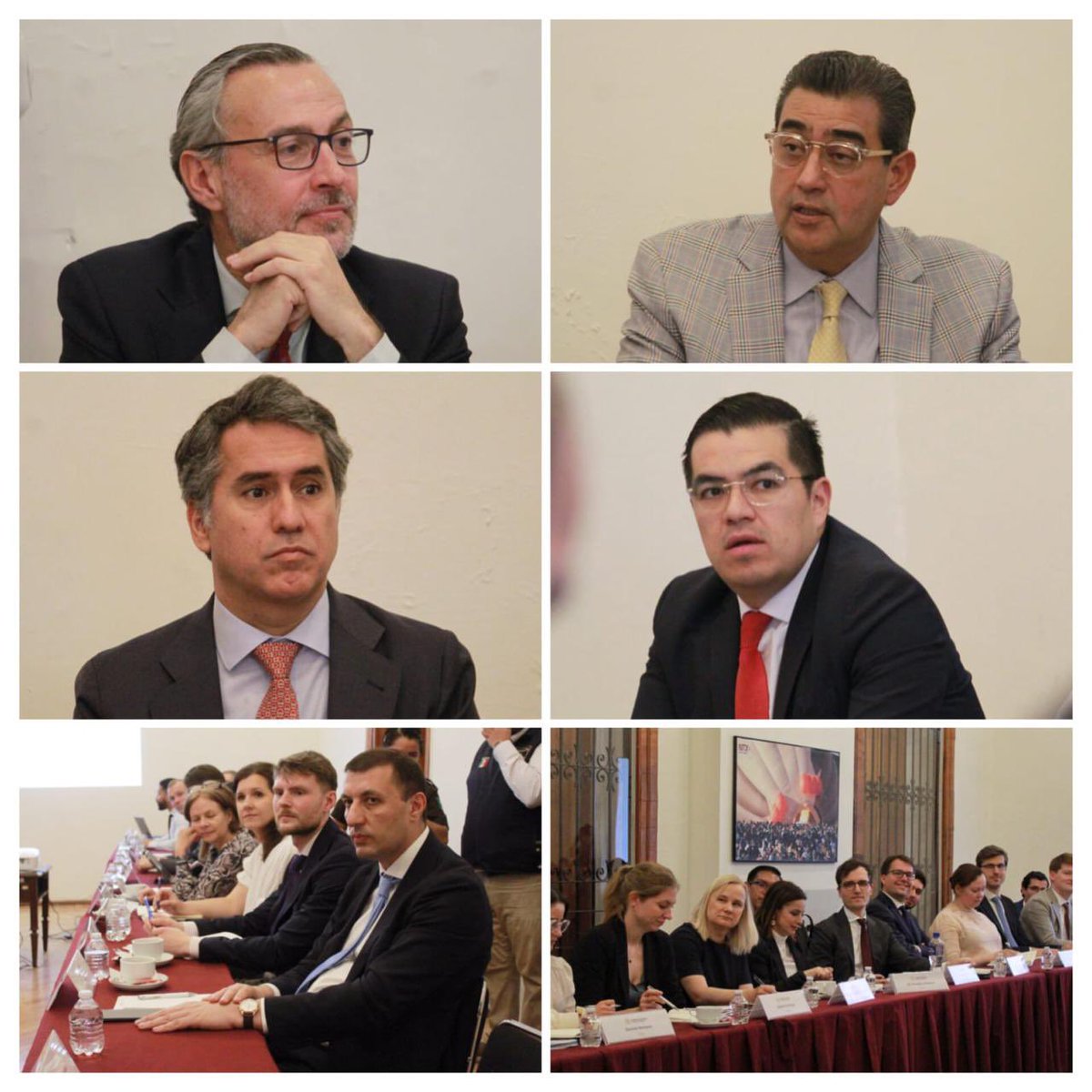 arturomedinap's tweet photo. Por instrucciones de la licenciada @rosaicela_, secretaria de @SEGOB_mx, encabezamos una reunión con integrantes del Grupo de Trabajo del Consejo de la Unión Europea para América Latina y el Caribe (COLAC), a la que asistieron la @SRE_mx y representantes de la Delegación de la Unión Europea en México.
 
Durante el encuentro compartimos aspectos relevantes de la estrategia de repatriación “México te Abraza”, que es un trabajo articulado e interinstitucional del @GobiernoMX para brindarles atención, alojamiento y traslado a sus comunidades de origen a las mexicanas y los mexicanos provenientes de los Estados Unidos.

Con esta política migratoria humanista de la presidenta @Claudiashein, se garantizan sus #DDHH y se les brinda acceso a los programas y acciones de bienestar, vinculación laboral, salud, educación e inclusión financiera.
 
En la sesión se encontraban @FAndreUE, Embajador de la Unión Europea en México @UEenMexico; @TBruselas, presidente de #COLAC; @CarlosVaz89, titular de la Unidad de Política Migratoria, Registro e Identidad de Personas #UPMRIP; @SergioSalomonC, comisionado del @INAMI_mx, y la coordinadora de Estrategia Institucional, @Evitahduarte.