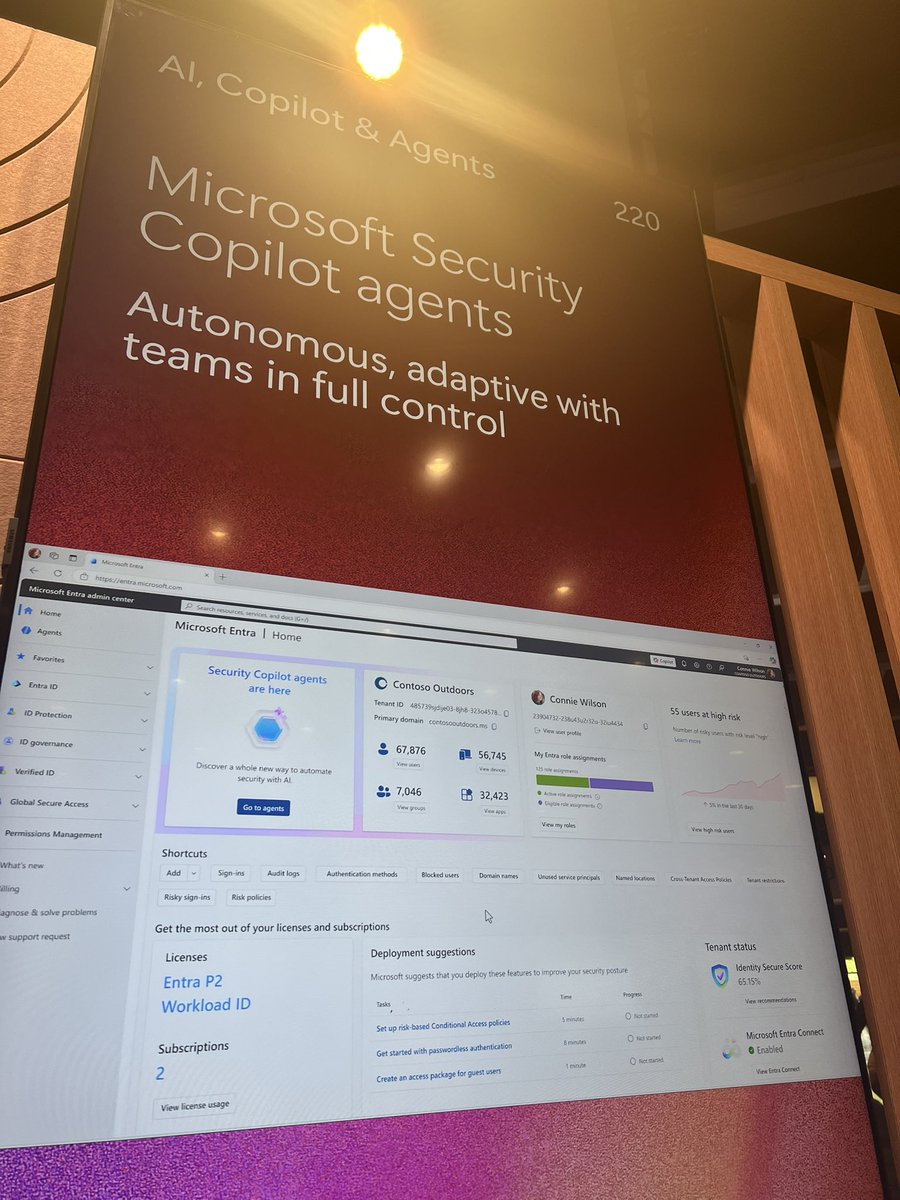 I’m doing a random shift at the Security Copilot booth in the Hub, #MSBuild friends!

If you want to talk about:
-Causing trouble
-Windows dev 
-Copilot Studio
-Azure AI Foundry
-115 Copilots
-53 Agents 

Come by till 4 pm!
