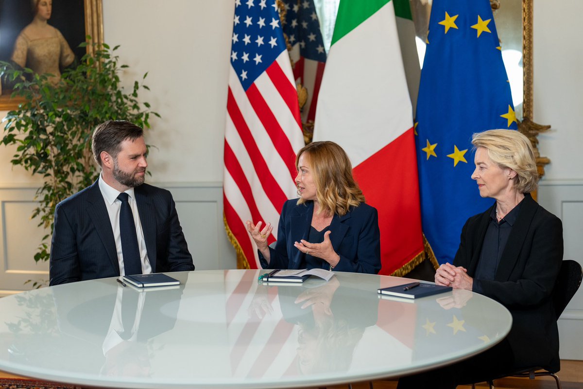 This weekend, I led the US Delegation to Rome and met with Pope Leo XIV, as well as many other Church and international leaders.

I’m grateful to Pope Leo for the opportunity to meet with him, and I pray the Holy Spirit guides him with wisdom and fortitude during his papacy.
