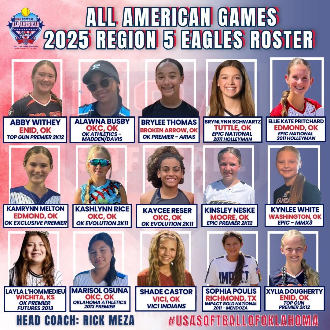Xylia Dougherty (@xld2031) on Twitter photo So honored to be selected to represent Region 5 in Oklahoma City for the USA Softball All- American games in August. Big Thank You to <a href="/USASoftball/">USA Softball</a> for such a fantastic opportunity! 🧡💙✈️
<a href="/topgunfastpitch/">Top Gun Fastpitch</a>
<a href="/LineDsoftball/">Line Drive Media</a>
<a href="/ExtraInningSB/">EXTRA INNING SOFTBALL</a>
<a href="/TOP_D1RECRUITS/">Softball Top Preps Retweet</a>
<a href="/TopPreps/">SPORTS NEWS, VIDEOS, GRAPHICS, EXPOSURE & MORE</a>
<a href="/SBRRetweets/">Softball Recruiting Reposts</a> So honored to be selected to represent Region 5 in Oklahoma City for the USA Softball All- American games in August. Big Thank You to <a href="/USASoftball/">USA Softball</a> for such a fantastic opportunity! 🧡💙✈️
<a href="/topgunfastpitch/">Top Gun Fastpitch</a>
<a href="/LineDsoftball/">Line Drive Media</a>
<a href="/ExtraInningSB/">EXTRA INNING SOFTBALL</a>
<a href="/TOP_D1RECRUITS/">Softball Top Preps Retweet</a>
<a href="/TopPreps/">SPORTS NEWS, VIDEOS, GRAPHICS, EXPOSURE & MORE</a>
<a href="/SBRRetweets/">Softball Recruiting Reposts</a>