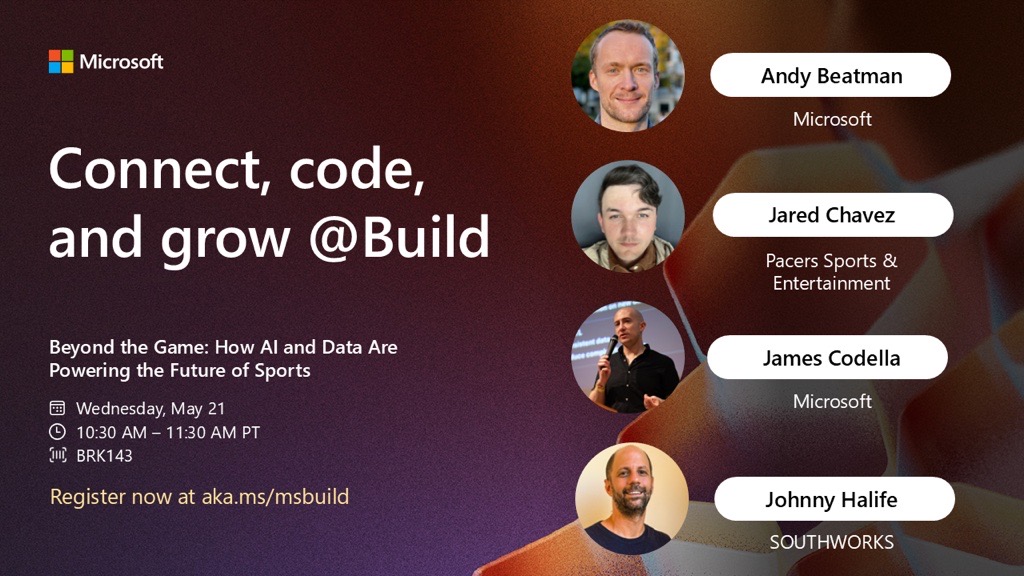From the <a href="/NFL/">NFL</a> to <a href="/southworks/">SOUTHWORKS</a>, see how Azure AI Foundry and Azure Data turn real-time telemetry into faster decisions and on-the-fly wins: msft.it/6014SdTJq