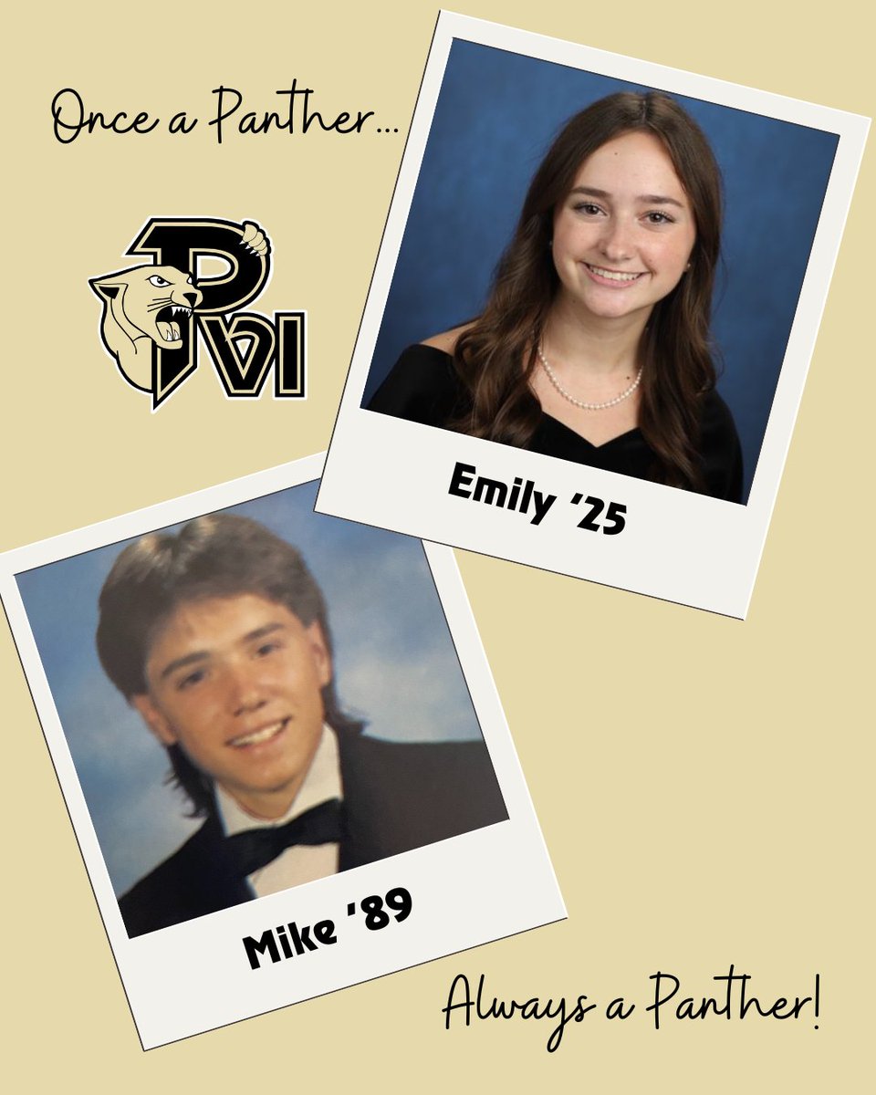 As we count down to the Class of 2025 Graduation 🎓, we’re excited to spotlight some of our legacy student graduates over the next few days! Enjoy these special photos of our seniors alongside their parents💛🖤 #AlwaysAPanther