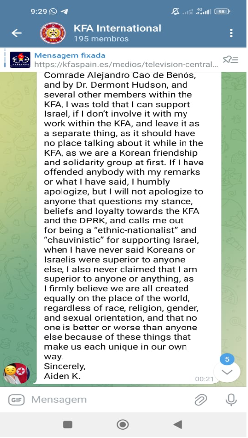 KPR_Brasil's tweet photo. @rainer_shea Why are you lying?

This is the delegate of KFA Canada, publicly known. Everything Natalie said is true and publicly known. https://t.co/0CRgImv02m