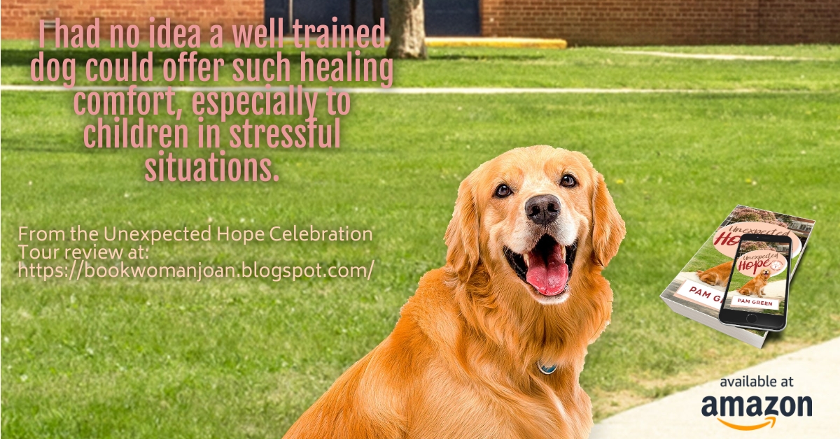 Here's the latest featured blog on the Unexpected Hope Celebration Tour. When you visit, enter the giveaway! 
#BlogTour #celebratelit #sullyparkwaycomfortdogs #comfortdogs #Giveaways