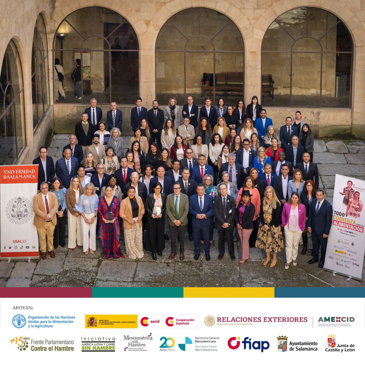 FAO Mesoamérica (@faomesoamerica) on Twitter photo <a href="/aytoSalamanca/">Ayuntamiento Salamanca</a> <a href="/FrenteHambre/">Frente Parlamentario Contra El Hambre 🇬🇹</a> <a href="/Senadoesp/">Senado de España</a> <a href="/usal/">Universidad de Salamanca</a> <a href="/FAO/">Food and Agriculture Organization</a> <a href="/CooperacionESP/">Cooperación Española</a> <a href="/AMEXCID/">AMEXCID</a> <a href="/SEGIBdigital/">SEGIB</a> <a href="/fiap_es/">FIAP</a> <a href="/mayenalfredo/">Alfredo Mayén</a> <a href="/LuisLoboG/">Luis Lobo</a> En el evento, celebrado en <a href="/usal/">Universidad de Salamanca</a>, participan legisladores, representantes de organismos internacionales, academia y autoridades de <a href="/aytoSalamanca/">Ayuntamiento Salamanca</a> y <a href="/jcyl/">Junta de Castilla y León</a>, aliados en la organización del encuentro.
Apoyan:<a href="/FAO/">Food and Agriculture Organization</a> <a href="/CooperacionESP/">Cooperación Española</a> <a href="/AMEXCID/">AMEXCID</a> <a href="/SEGIBdigital/">SEGIB</a> <a href="/fiap_es/">FIAP</a> #MesoaméricaSinHambre <a href="/aytoSalamanca/">Ayuntamiento Salamanca</a> <a href="/FrenteHambre/">Frente Parlamentario Contra El Hambre 🇬🇹</a> <a href="/Senadoesp/">Senado de España</a> <a href="/usal/">Universidad de Salamanca</a> <a href="/FAO/">Food and Agriculture Organization</a> <a href="/CooperacionESP/">Cooperación Española</a> <a href="/AMEXCID/">AMEXCID</a> <a href="/SEGIBdigital/">SEGIB</a> <a href="/fiap_es/">FIAP</a> <a href="/mayenalfredo/">Alfredo Mayén</a> <a href="/LuisLoboG/">Luis Lobo</a> En el evento, celebrado en <a href="/usal/">Universidad de Salamanca</a>, participan legisladores, representantes de organismos internacionales, academia y autoridades de <a href="/aytoSalamanca/">Ayuntamiento Salamanca</a> y <a href="/jcyl/">Junta de Castilla y León</a>, aliados en la organización del encuentro.
Apoyan:<a href="/FAO/">Food and Agriculture Organization</a> <a href="/CooperacionESP/">Cooperación Española</a> <a href="/AMEXCID/">AMEXCID</a> <a href="/SEGIBdigital/">SEGIB</a> <a href="/fiap_es/">FIAP</a> #MesoaméricaSinHambre