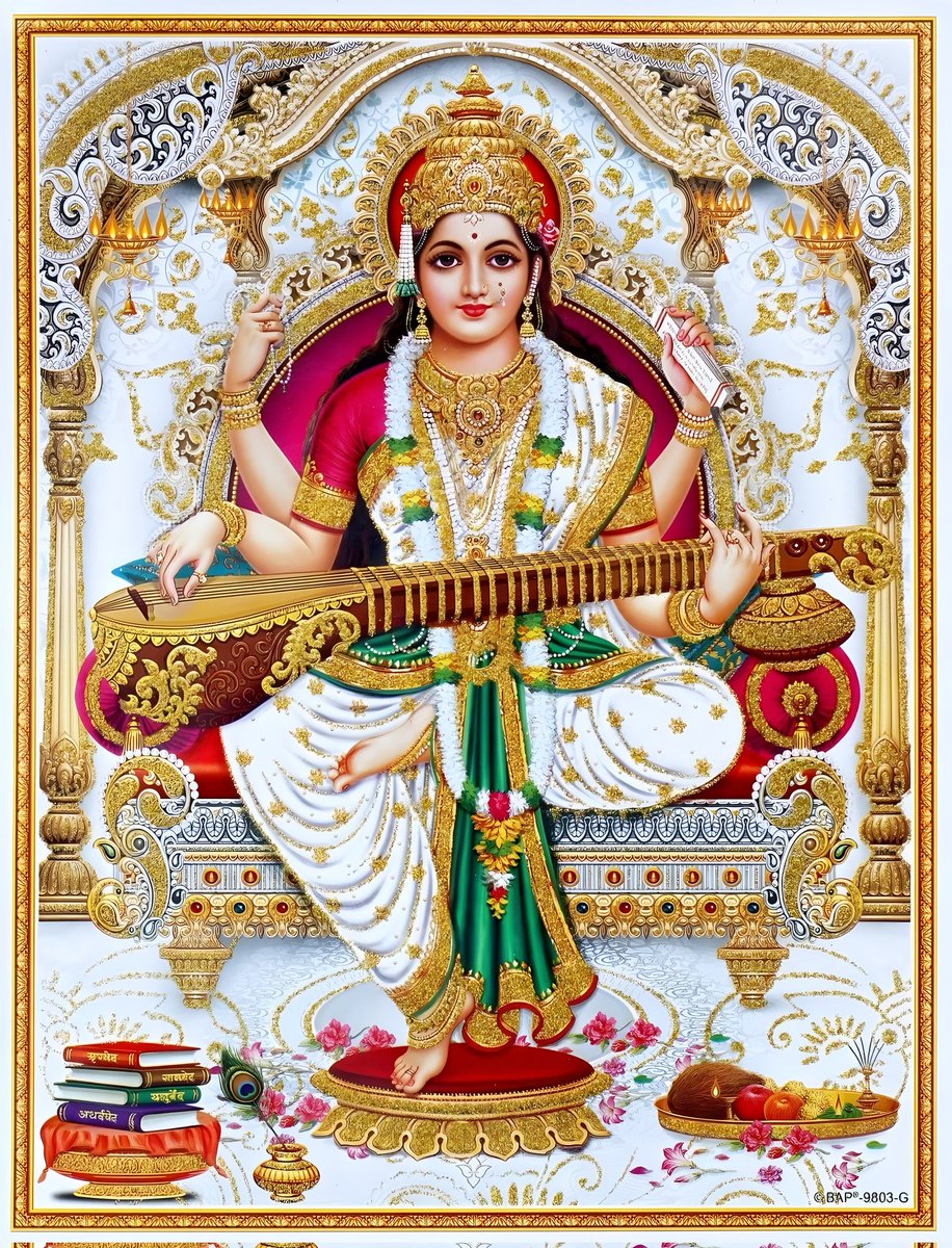 siddagnihotri's tweet photo. Good Morning....💥
जय माँ सरस्वती जी ....🙏
.
. 
#incometax #stockmarketcrash #War2Teaser #CSKvsRR #WednesdayMotivation #HappyBirthdayNTR #Google #Rodri #Bengaluru #banglore #MumbaiRains #KiaraAdvani #FieldMarshal #T84 https://t.co/L418LiqcZt