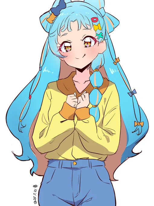 出勤前和央 #デミカツアート #パリンの自由帳 