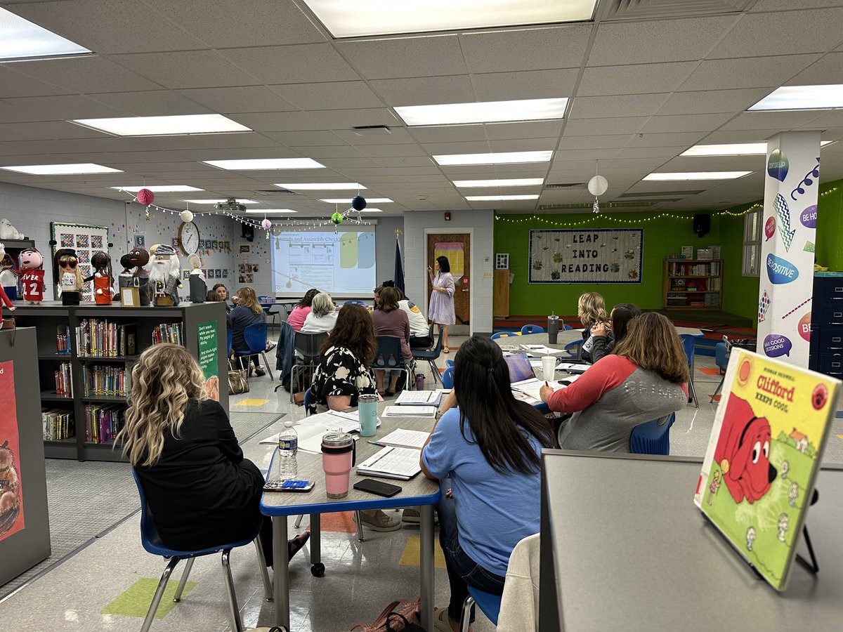 mcperry705's tweet image. A busy PD day across the district ~ teachers diving into new STEELS standards, strengthening reading and math instruction, and exploring the power of AI in education.  #TeachingForTomorrow @EFEAteaches