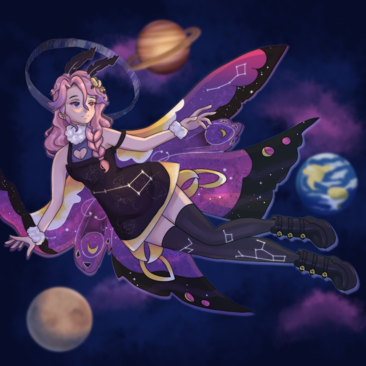 ⭐ I will follow the stars, will they lead me to you? Will you follow them too? ⭐

Thank you so much @PechaPOG! I absolutely love how this turned out! I highly recommend her coms and please give her a follow!!