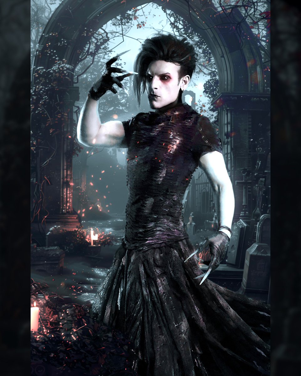 🕸Carved from shadows, where angels fear to tread 🕷