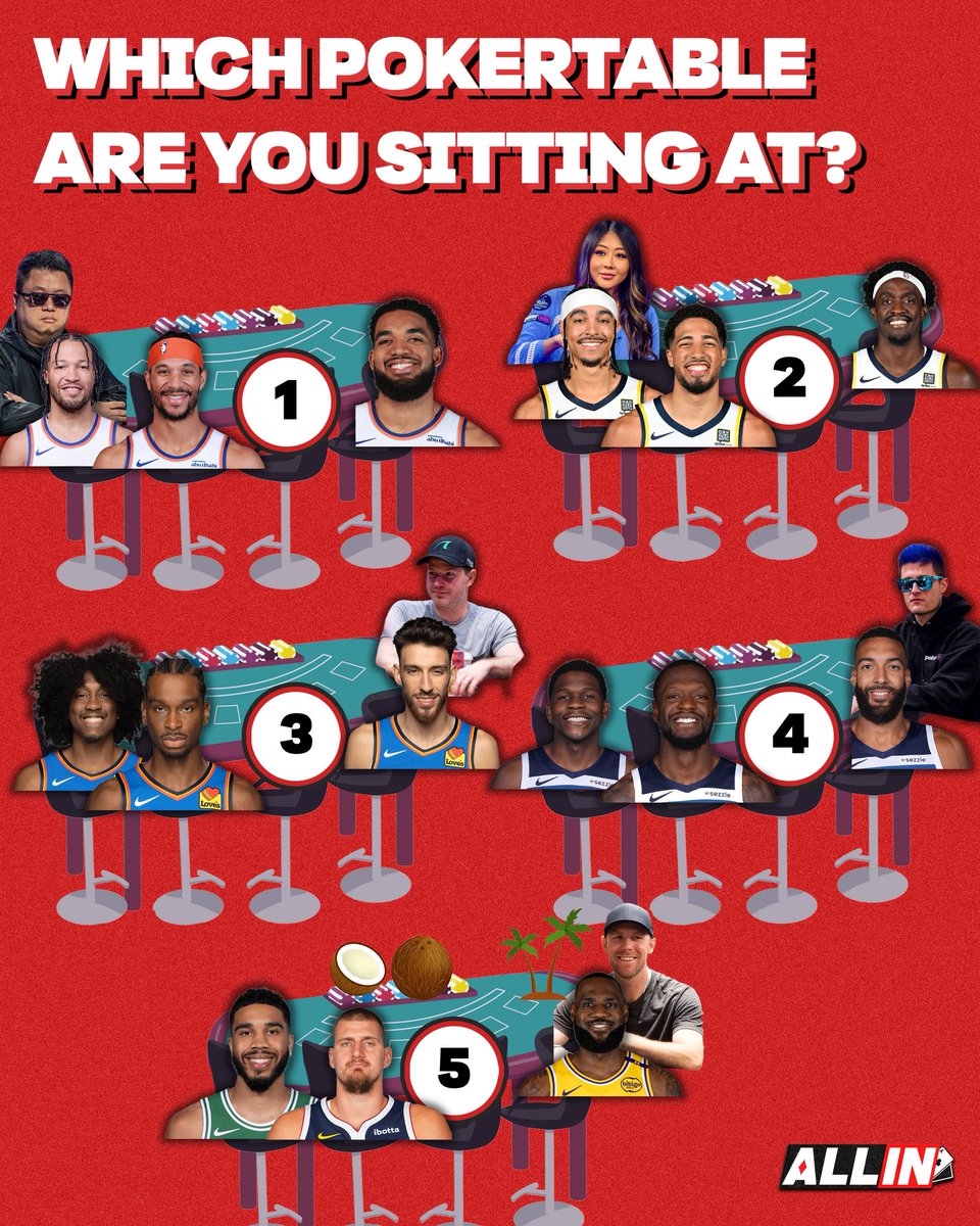 Only one seat left… and the stakes are high. Which table are you pulling up to?🃏