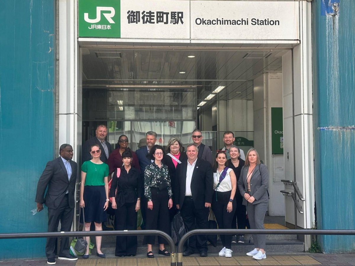DrLeming's tweet image. We are mid-week through the Japan Administrative Program and traveled to Nissan's training facility in Youkahama yesterday. This is a great @CollegeSystemTN group to travel with and learn from!