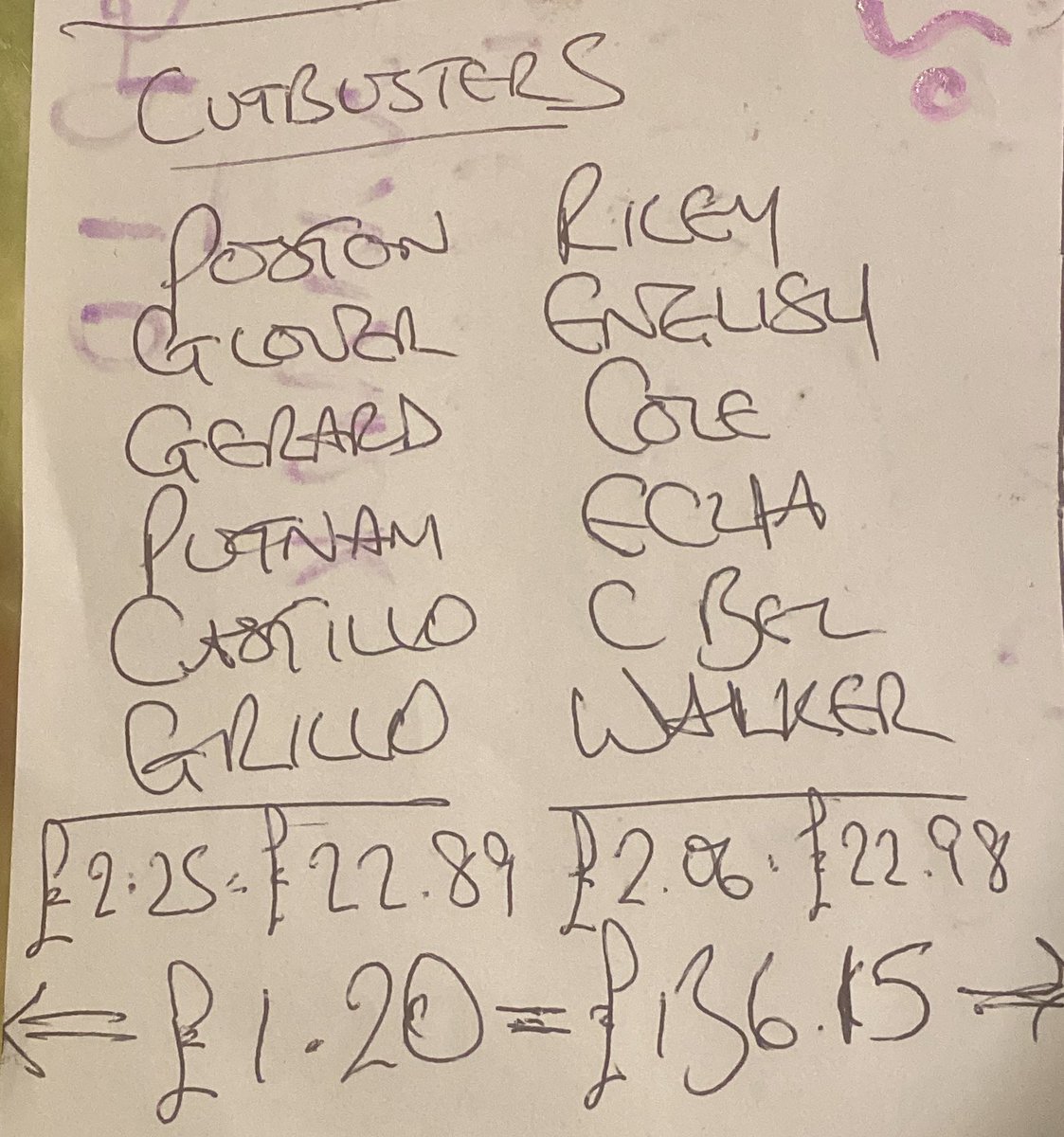 MikeFYuill's tweet photo. Gentlemenโฆ
@TheModelManiac @KendoVT
Ultimate @FGDegenerates CUTBUSTER LINE UPSโฆ
ACTIVATE!!
9/1
10/1
And the MEGA 12 at 112/1
The full number just makes it DESTINY
#golfbetting #smallstakes https://t.co/24qhgV38jw