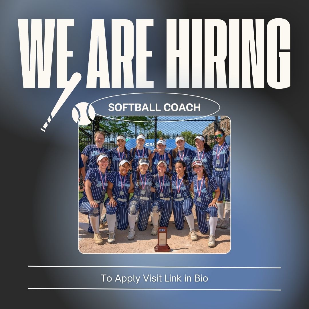 Baruch College Athletics (@baruchathletics) on Twitter photo The Baruch College Athletic Department is seeking to hire a new Head Softball Coach. Link to apply in the bio. <a href="/BaruchBearcatAD/">Heather MacCulloch</a> <a href="/CUNYAC/">CUNY Athletic Conference</a> #BaruchSoftball #D3Softball ๐ฅ The Baruch College Athletic Department is seeking to hire a new Head Softball Coach. Link to apply in the bio. <a href="/BaruchBearcatAD/">Heather MacCulloch</a> <a href="/CUNYAC/">CUNY Athletic Conference</a> #BaruchSoftball #D3Softball ๐ฅ