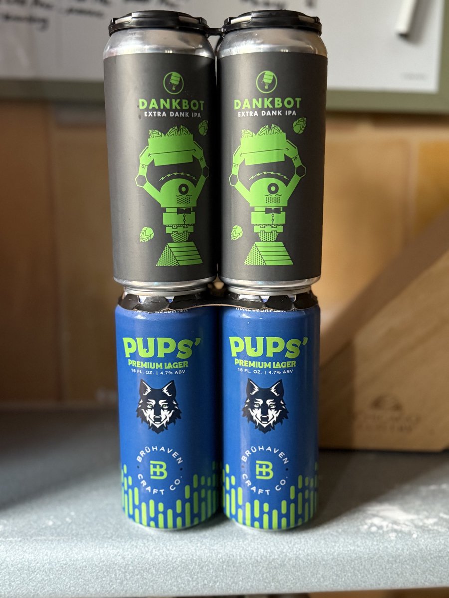 EversonCook ⚔️🍺🥒 (@everson_cook) on Twitter photo Got my beer choices locked in for tonight’s WCF Game 1.
DANKBOT from <a href="/InsightBrewing/">Insight Brewing</a> returns, just like the Timberwolves who are in consecutive Western Conference Finals.
And we’re trying out Pups from Bruhaven. Because, well, I mean, look at it.
Let’s go Wolves! Got my beer choices locked in for tonight’s WCF Game 1.
DANKBOT from <a href="/InsightBrewing/">Insight Brewing</a> returns, just like the Timberwolves who are in consecutive Western Conference Finals.
And we’re trying out Pups from Bruhaven. Because, well, I mean, look at it.
Let’s go Wolves!