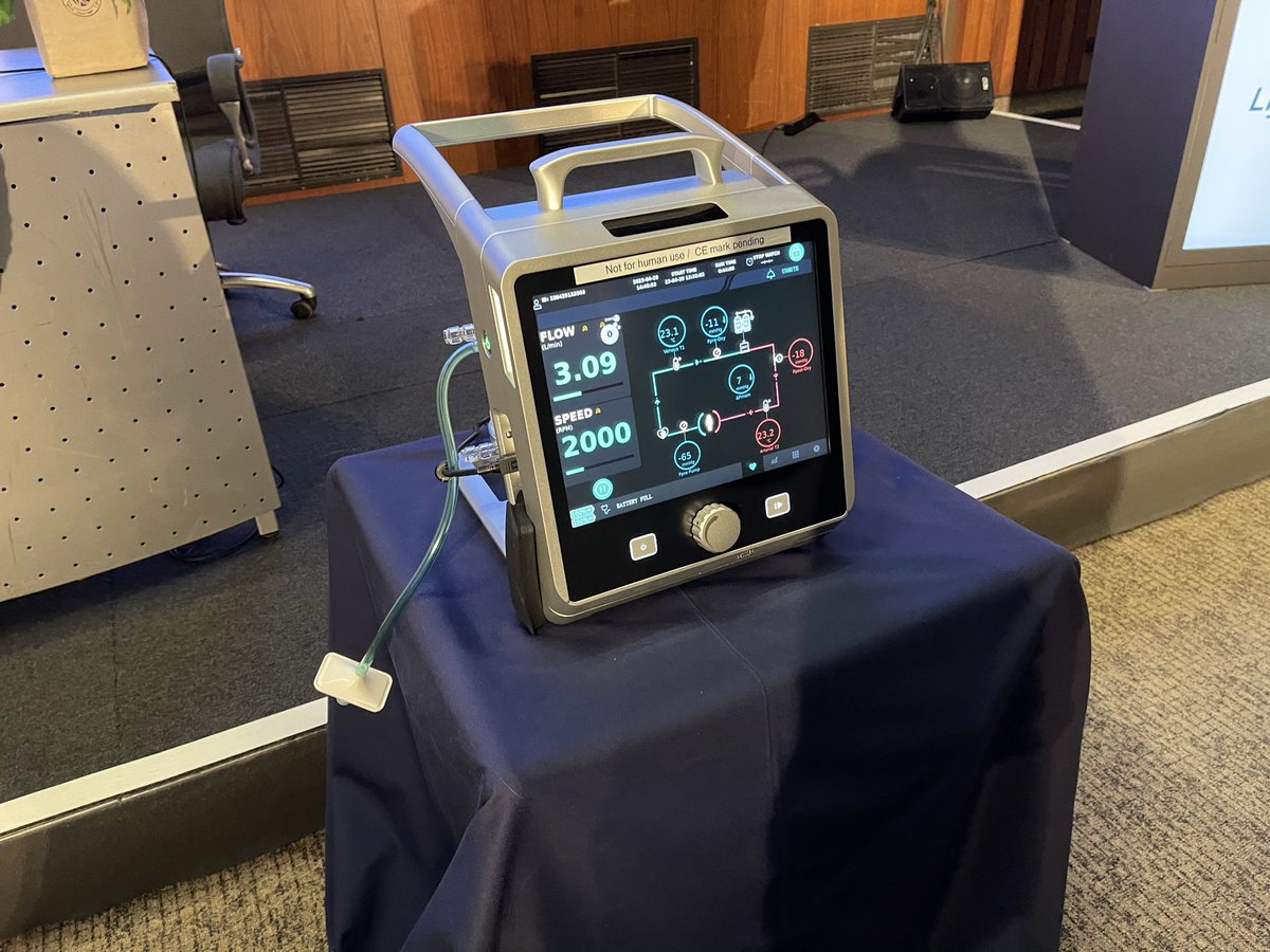 KEIKI_Tama593's tweet photo. ＃ECMO
＃Lifemotion®
＃CBM 中国
＃AP-ELSO 2026@Tokyo

最近の自分の投稿の流れでECMO装置の話題になります。
中国の独自開発のECMO装置で、CBM社のLifemotion®という装置です。2018年に開発が始まり、2023年に中国国内で承認されました。高性能ですが、安価である長所があり、今後、アジア市場へのシェア拡大を目指しているようです。マグネット浮上式遠心ポンプ、PMP膜の人工肺を採用し、携帯性に優れた軽量設計となっているようです。
ここ最近は各地域のELSOのコングレスでプロモーションを展開しております。
日本への参入を含めた今後の動向を注視する必要があります。おそらくAP-ELSO 2026@Tokyoでもプロモーションに来るはずです。興味がある方は是非AP-ELSO 2026@Tokyo（6月11日～6月13日）にご参加ください。