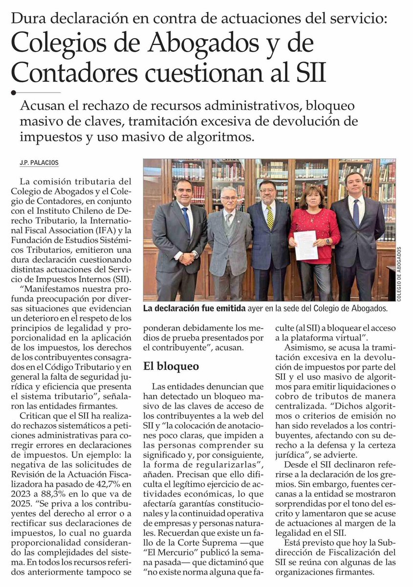 Colegio de Contadores de Chile tweet media