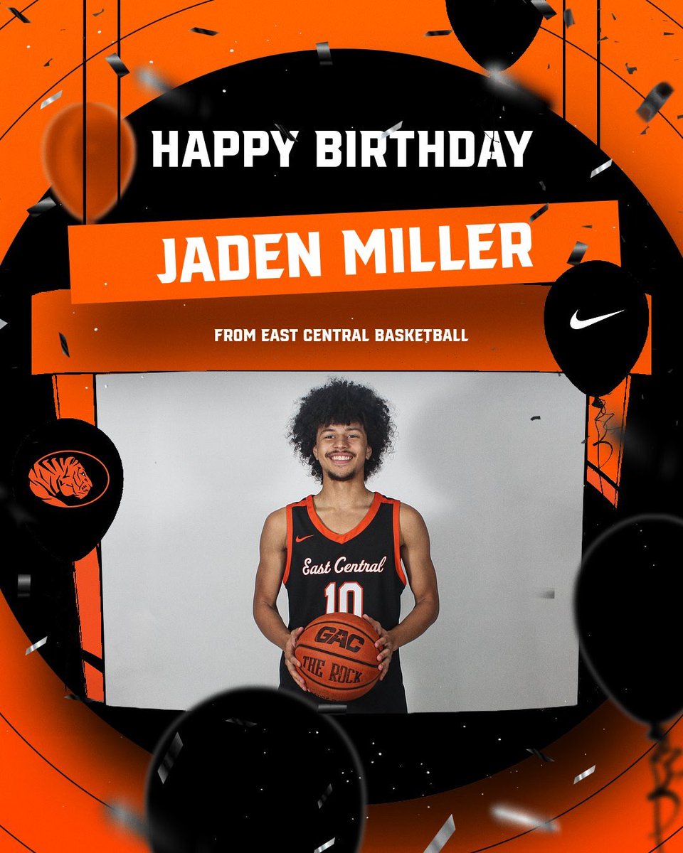 ECUTigersMBB's tweet image. Happy Birthday Jaden!! We hope you have a great day!!