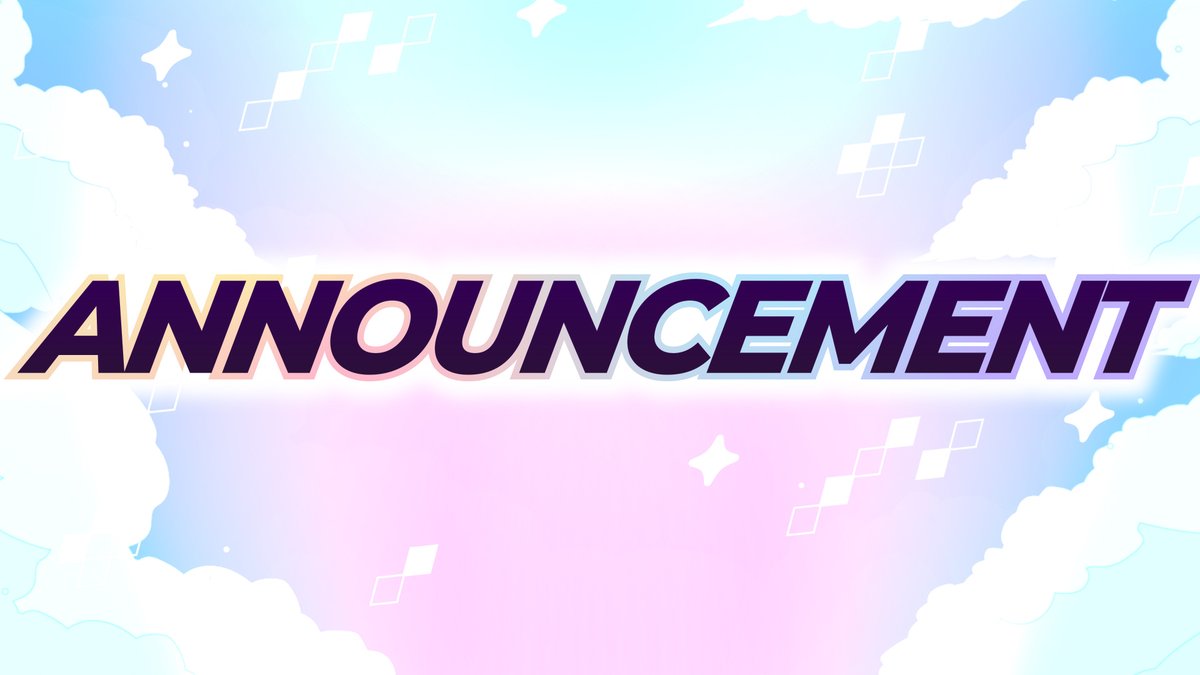 Important Announcement on Sunday, May 25th !
5PM PST • 8PM EST • 9AM JST (月) 

I can't say much yet but it will be a very, very extreme announcement !!