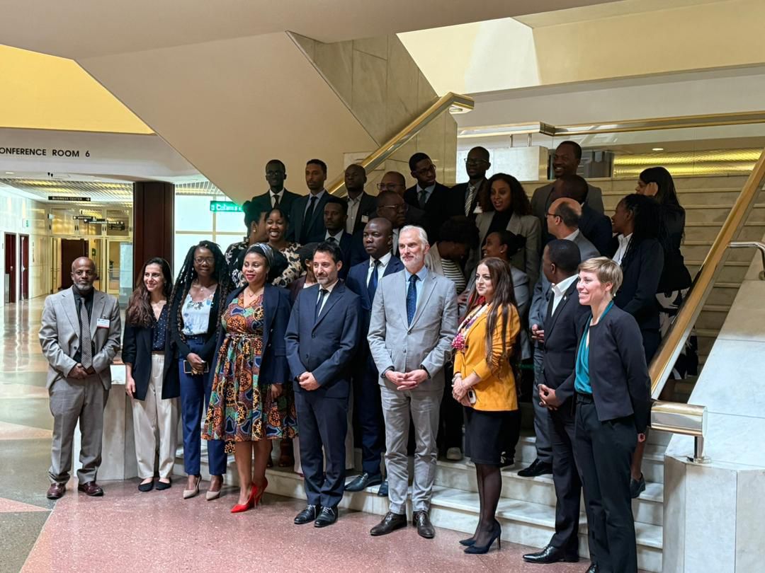 Austria UN (@austriaun) on Twitter photo 🇦🇹 partnered with the UN Office of Legal Affairs to co-organize a regional workshop on Treaty Law & Practice for African States in Addis Ababa.
Amb. <a href="/GSchusterschitz/">GregorSchusterschitz</a> is participating actively & will brief participants on the practice of reservations in treaty law. #UN #TreatyLaw 🇦🇹 partnered with the UN Office of Legal Affairs to co-organize a regional workshop on Treaty Law & Practice for African States in Addis Ababa.
Amb. <a href="/GSchusterschitz/">GregorSchusterschitz</a> is participating actively & will brief participants on the practice of reservations in treaty law. #UN #TreatyLaw