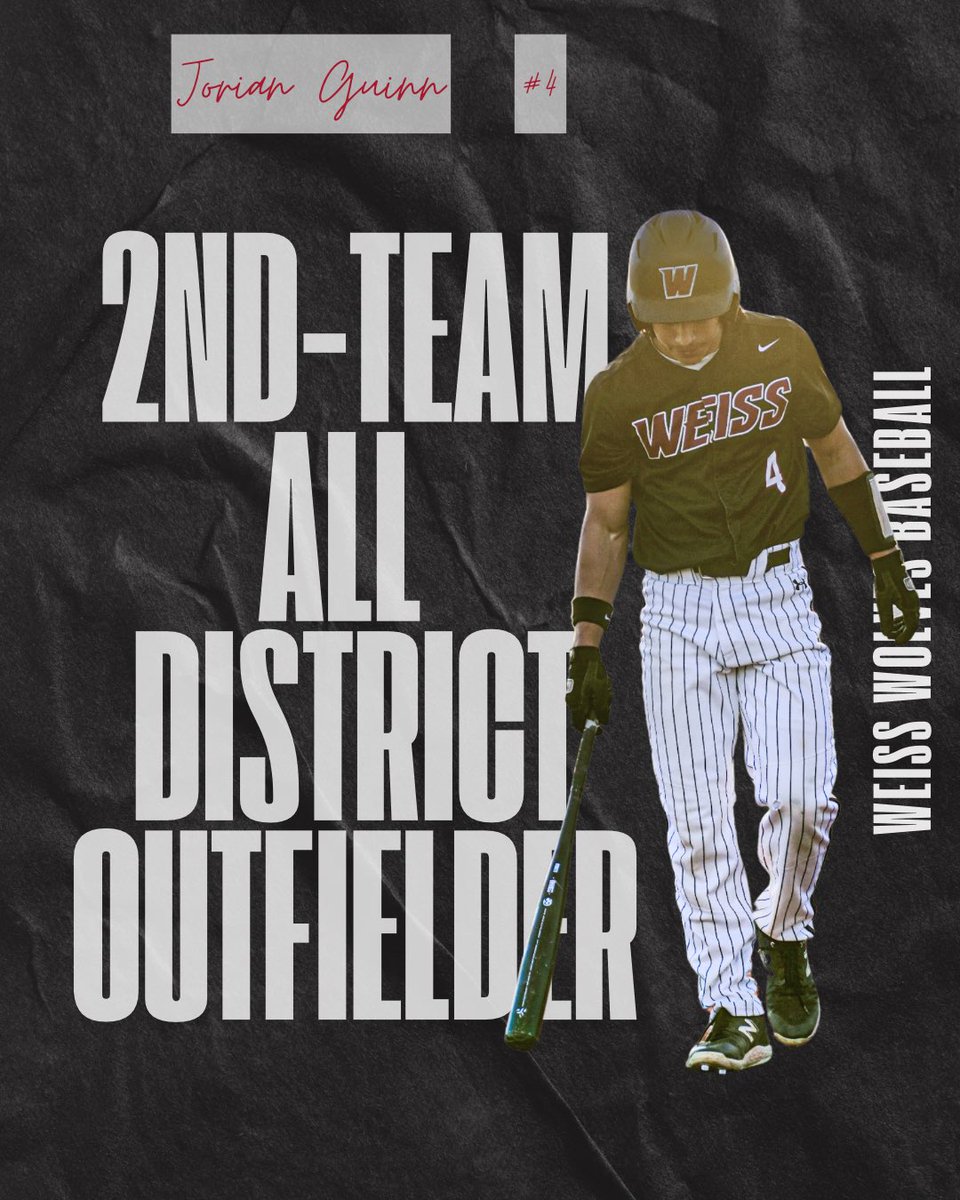 Weiss Wolves Baseball (@weiss_baseball) on Twitter photo Congratulations to junior centerfielder <a href="/jorianguinn/">jorian guinn jr.</a> on an outstanding season ❗️❗️
#ATHLETE
#1Pack1Goal Congratulations to junior centerfielder <a href="/jorianguinn/">jorian guinn jr.</a> on an outstanding season ❗️❗️
#ATHLETE
#1Pack1Goal