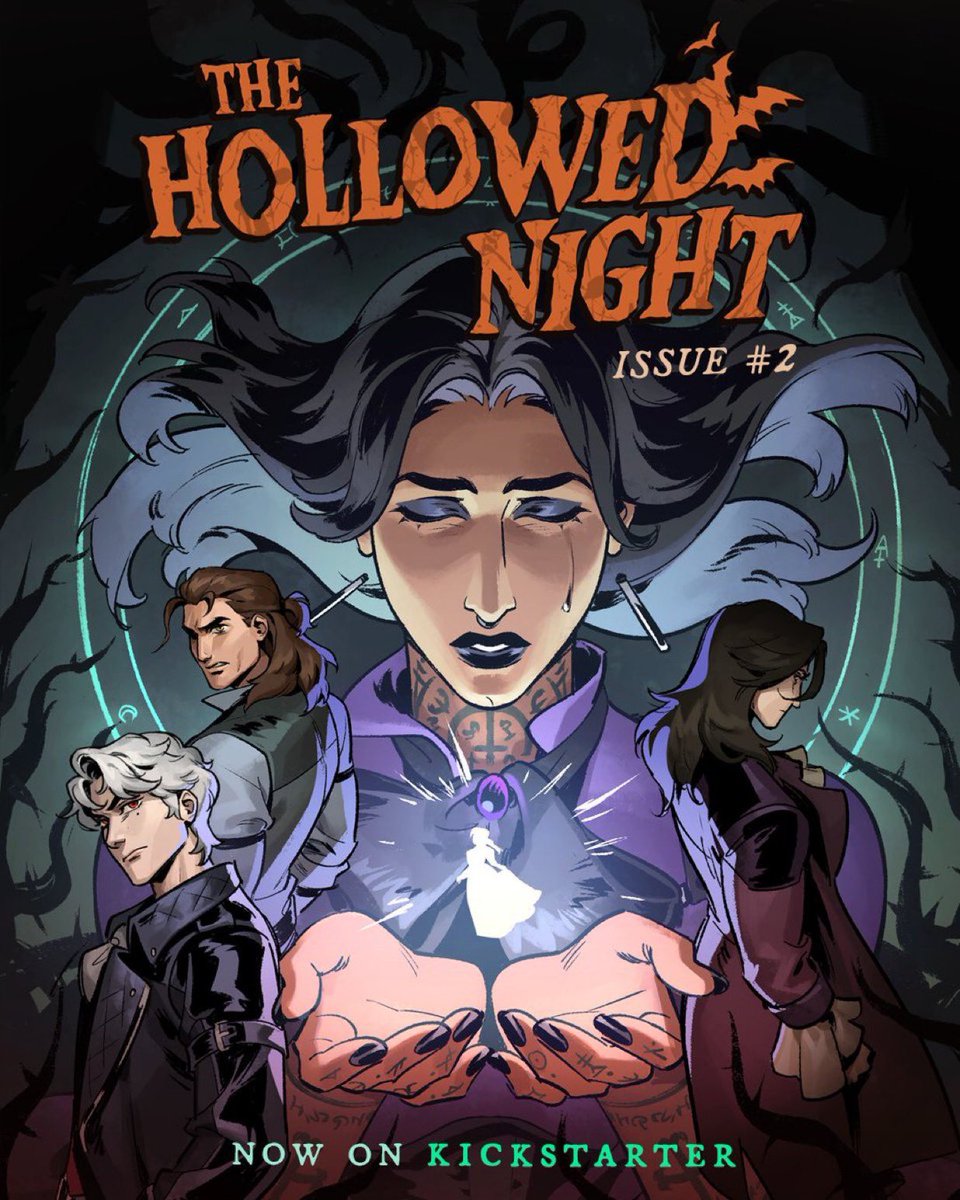 bogboogie's tweet photo. Issue #2 of the Hollowed Night is nearly 50% funded!

Support the Kickstarter to get your copy of newest installment, snag both or hop on to some of the really awesome rewards!

It’s not Halloween but summer nights can feel spooky too! https://t.co/rD7sKBkBXK