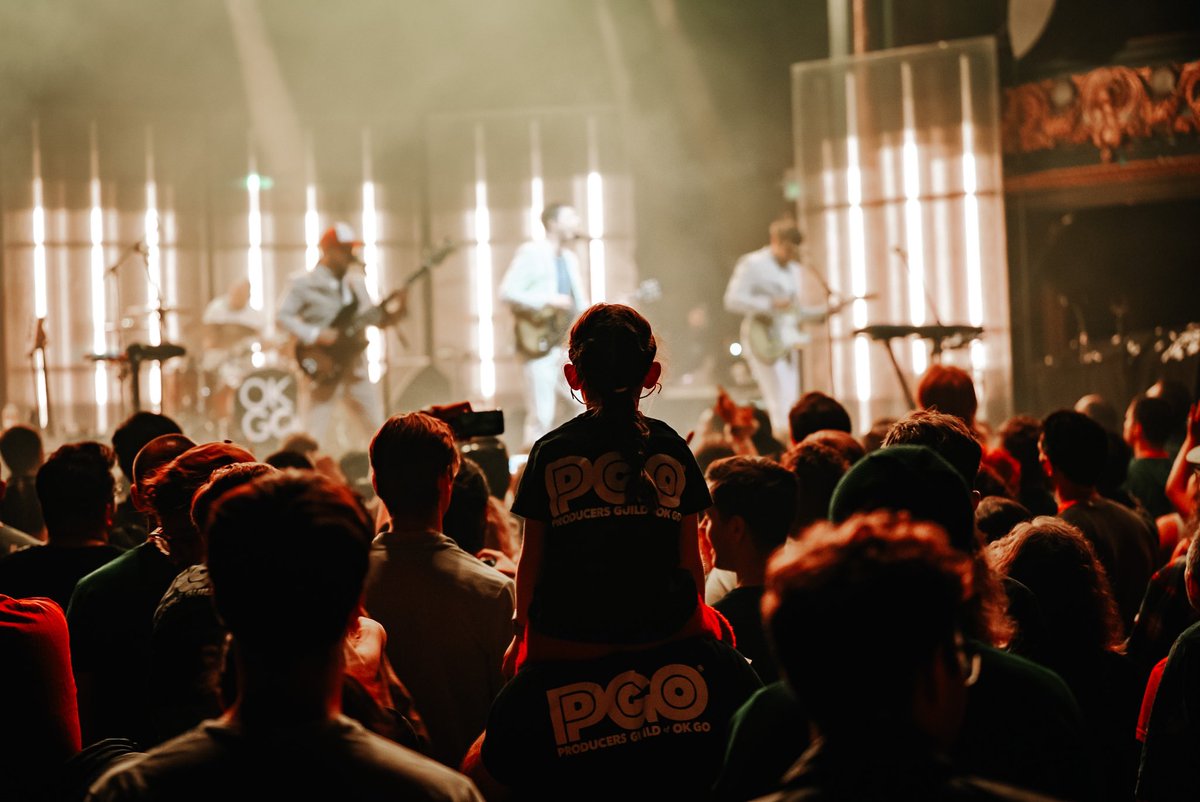 RegencyBallroom's tweet photo. A wonderful evening with @okgo last night 🌀

📸 @mediabytb https://t.co/BtTwfeAMQl