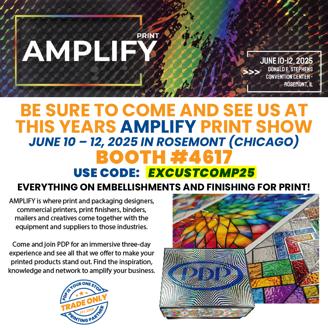 PrintingPrecise's tweet image. We're gearing up for Print Amplify 2025 – and you're invited! Visit our booth#4617 to see what’s new!

🔍 Discover our latest innovations🤝Meet the team behind the magic 🎁 Score exclusive giveaways and show-only deals

Let’s Amplify print together!
📅 June 10-12 📍  Rosemont, IL