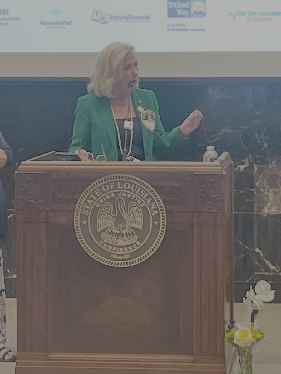 JRSN joined Ready Louisiana members at #EarlyEdDay to speak with legislators about the critical importance of ECE. Reliable, affordable access to ECE enables a productive workforce, supports our economy and provides our youngest learners with a strong foundation! #ECEisEssential