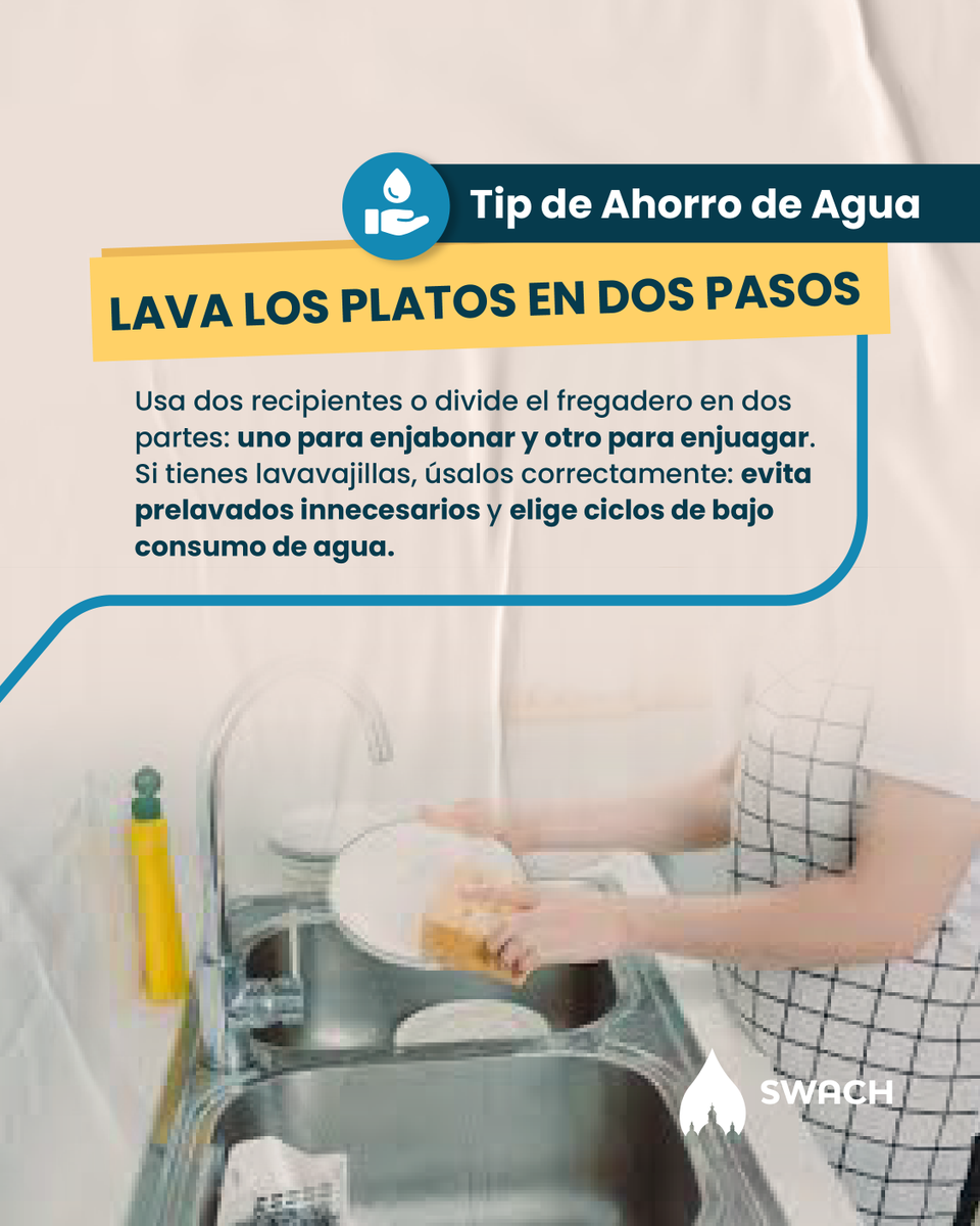 Ahorrar agua no es difícil, solo es cuestión de hábitos

¿Sabías que cerrar el grifo mientras te lavas los dientes ahorra más de 5,000 litros al año? Imagina lo que podríamos lograr juntos
Síguenos en SWACH y forma parte de #AcciónAzul ¡Pequeños cambios crean un gran impacto!