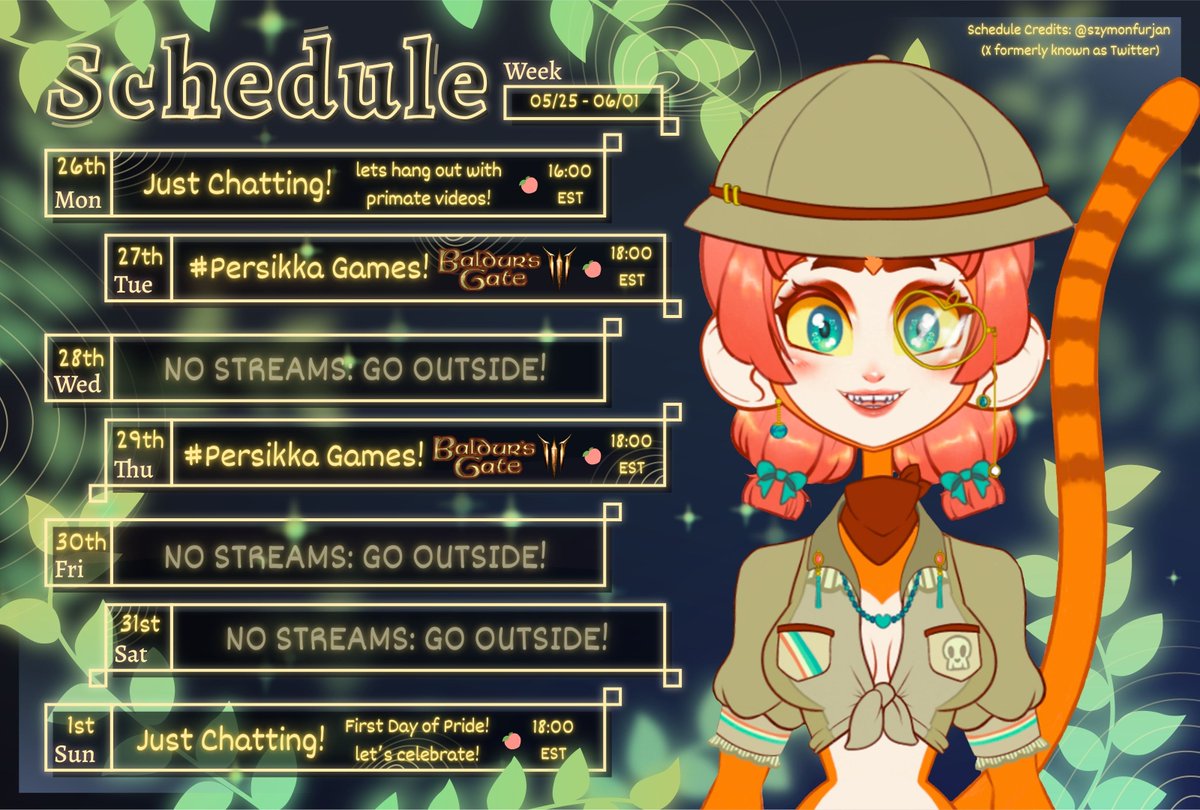 SikkaSapient's tweet photo. ⮱ 🔗 https://t.co/EZ23swsRhH
⭑ . ˚ . ˚ ✿. ✿ . ˚ . ˚ ✿. ✿ . ˚ . ˚
〔 #Vtuber | #VtuberEN | #primatetuber | #edutuber | #monke 〕 https://t.co/S2MYvwSfec