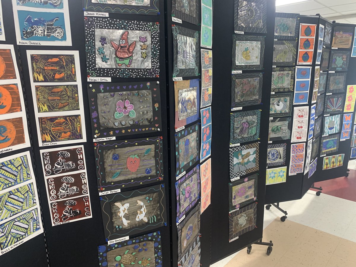 Another AMAZING Thompson Art Expo!!! Thanks to Mrs. Montibello for putting it together and thanks to all of our talented students!!! #MTPSpride #ThompsonMSpride