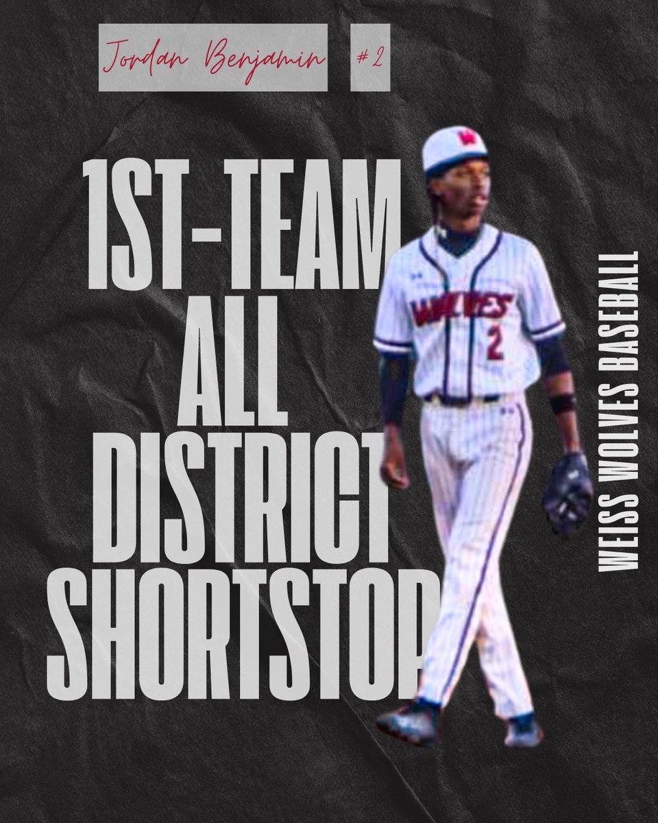 Weiss Wolves Baseball (@weiss_baseball) on Twitter photo Congratulations to junior <a href="/JordanBnjmn193/">Jordan Benjamin</a> on an unbelievable season. Continues to get better every season. Can’t wait to see what next year brings ‼️‼️
#1Pack1Goal 🐺 Congratulations to junior <a href="/JordanBnjmn193/">Jordan Benjamin</a> on an unbelievable season. Continues to get better every season. Can’t wait to see what next year brings ‼️‼️
#1Pack1Goal 🐺