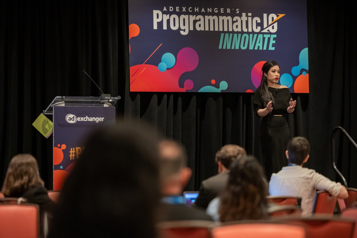 adexchanger's tweet photo. Day 1 of #ProgrammaticIO: Innovate was a hit! 🚀 Key takeaways: AI in ads, cross-channel strategies, and data-driven decisions. Excited for tomorrow! 🔥 #AdTech #Innovation https://t.co/yHTi14Vye2